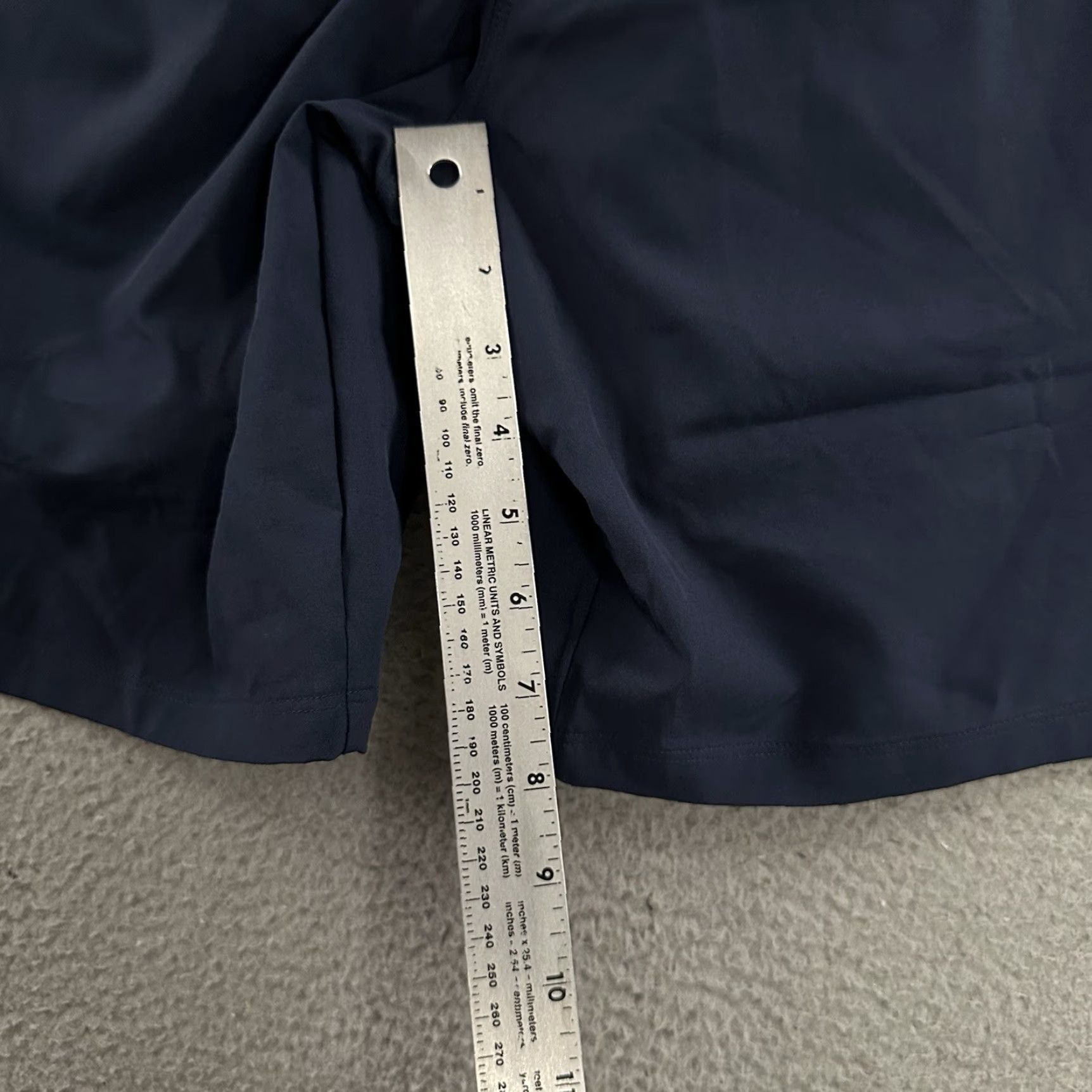 Fabletics Fabletics Shorts Mens Blue Size Large The Fundamental Short Polyester Blend Athletic Activewear Size US 33 - 7 Thumbnail