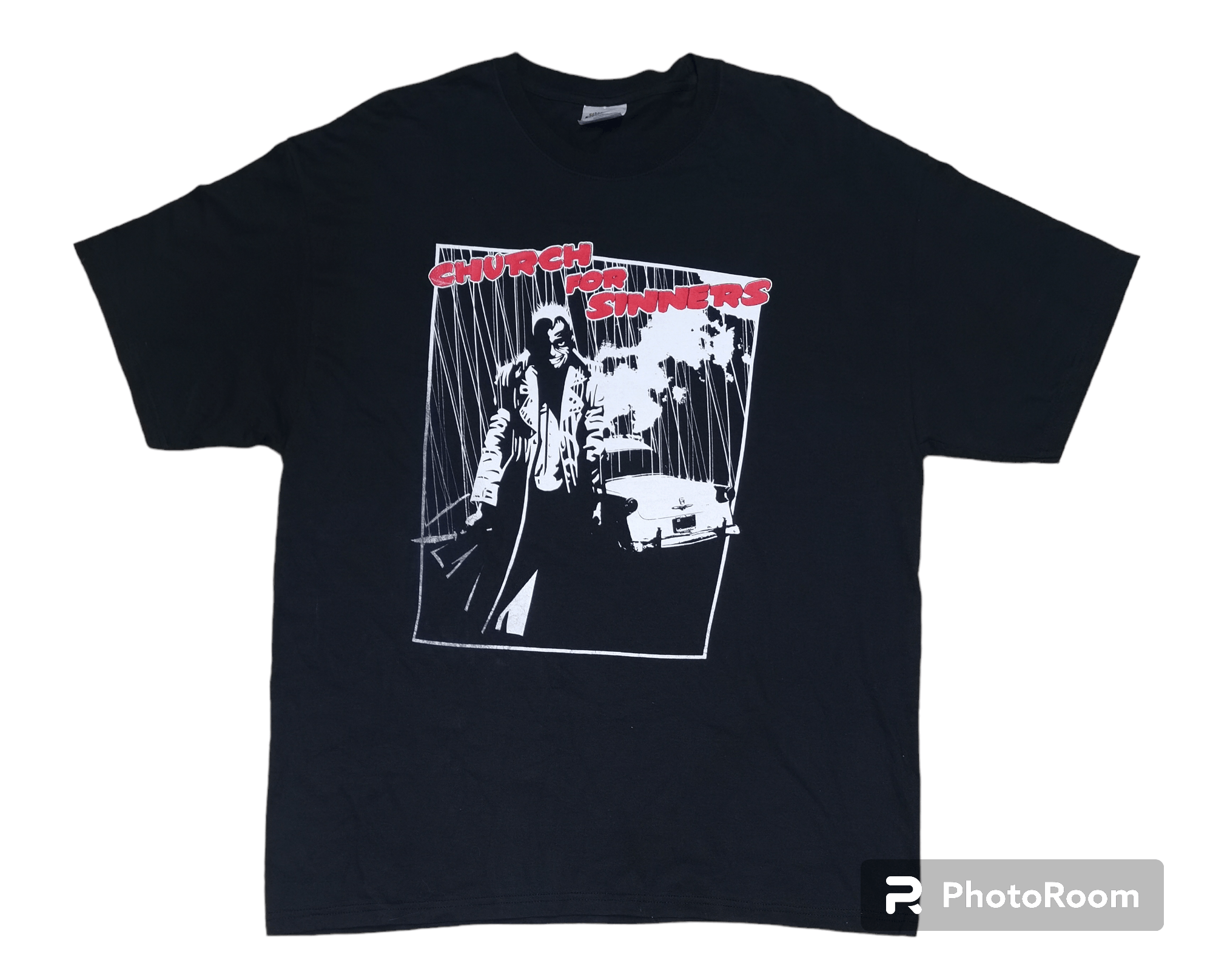 Band Tees × Vintage CHURCH FOR SINNERS SHIRT Size US XL / EU 56 / 4 - 1 Thumbnail