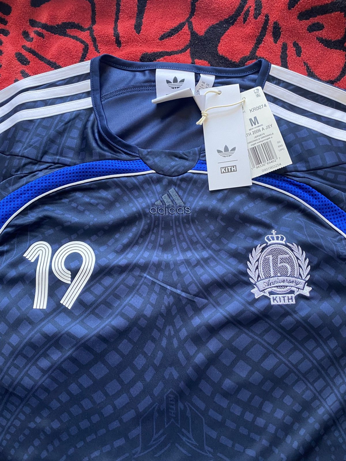 Kith Kith Adidas Messi Football Jersey Navy Medium Size US M / EU 48-50 / 2 - 3 Thumbnail