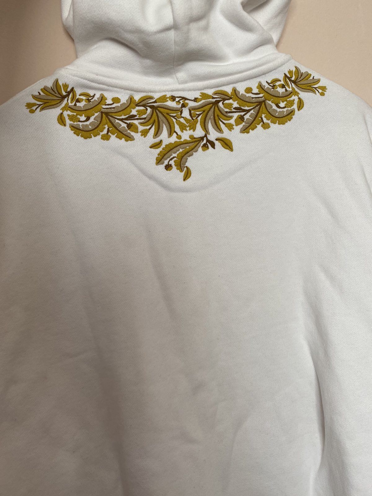 H&M × Other 🤍 H&M GIAMBATTISTA VALLI Hoodie L White Gold Embroidered Zip Size US M / EU 48-50 / 2 - 6 Thumbnail