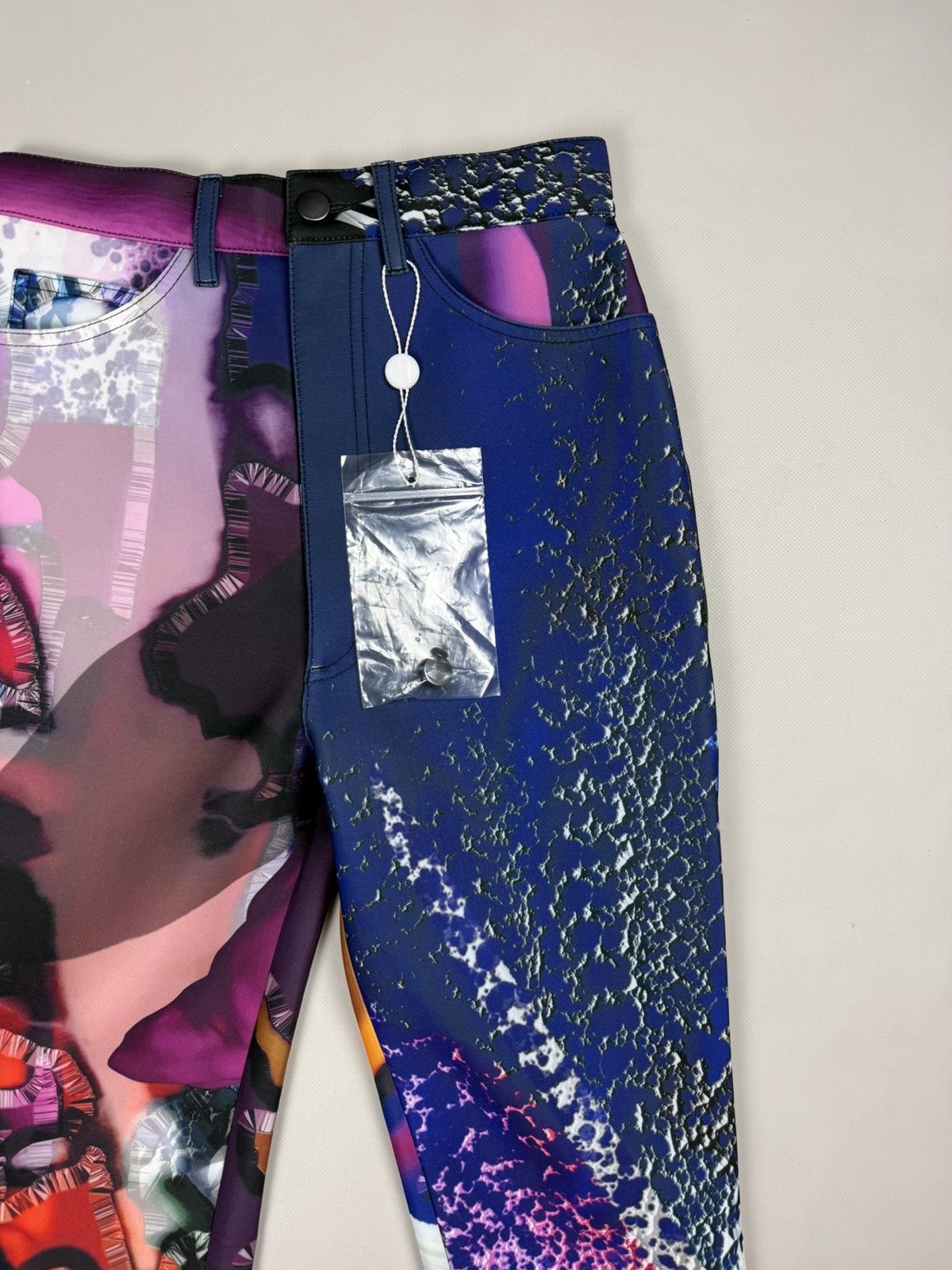 Maison Margiela BNWT! Maison Margiela printed Skinny Leg Art Pants Trousers Size 27" / US 4 / IT 40 - 7 Thumbnail