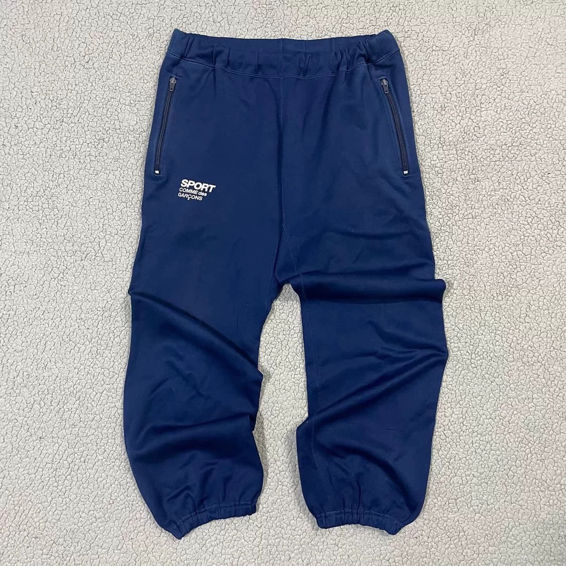 Comme des Garcons Comme des Garçons Vintage Prussian Blue Pants Size US 31 - 1 Thumbnail