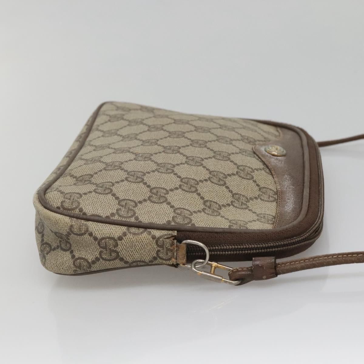 Gucci GUCCI GG Supreme Shoulder Bag Pvc Beige Gold 56 02 068 Size ONE SIZE - 5 Thumbnail