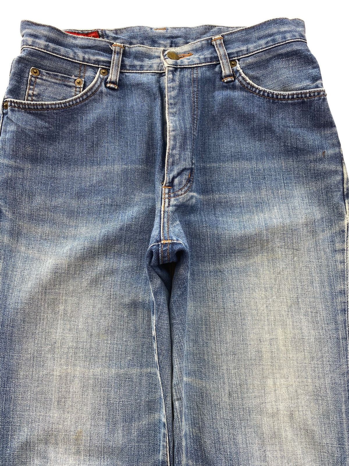 Edwin Edwin x Something Faded Wash Straight Leg Style Jeans Size US 29 - 2 Thumbnail