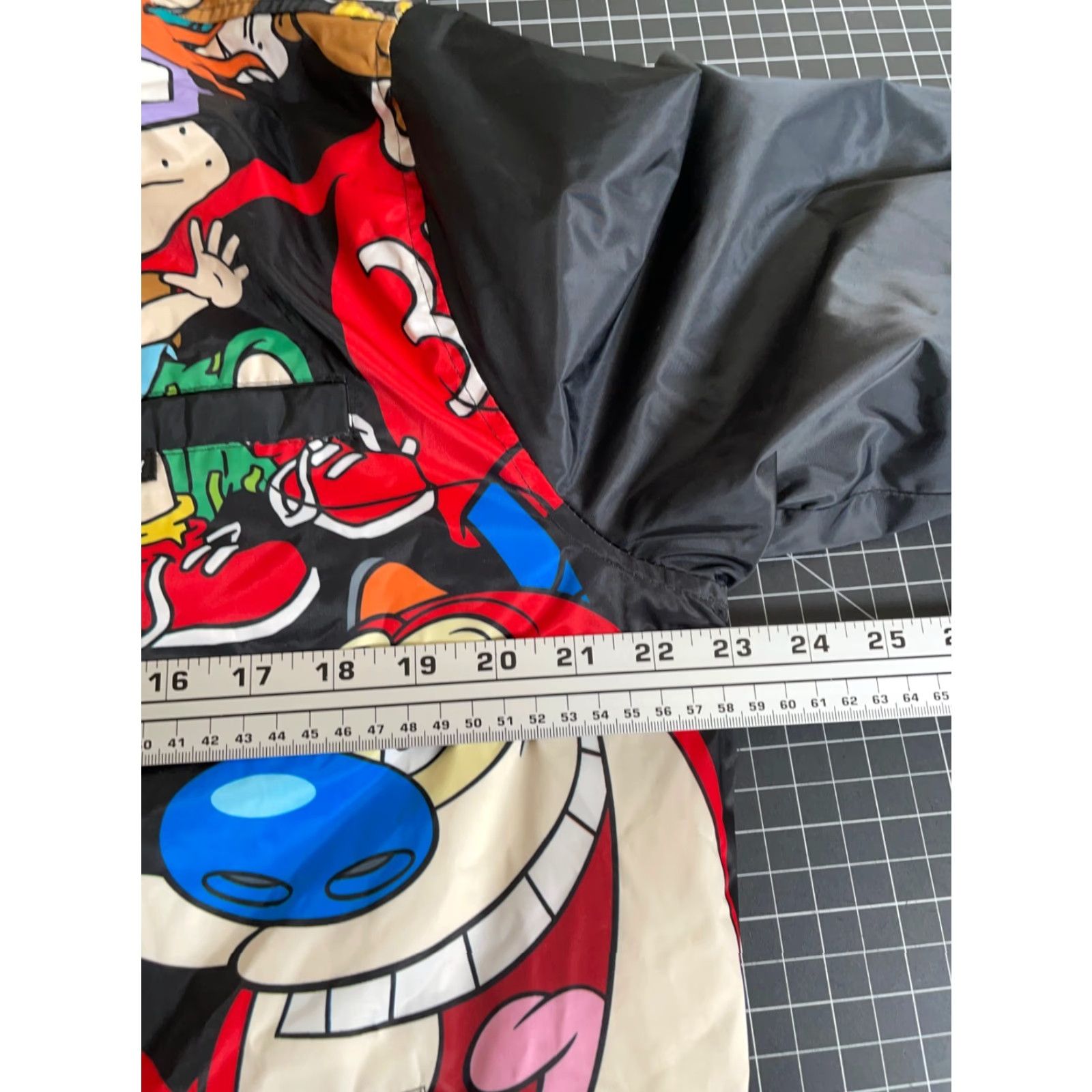 Members Only Members Only Nickelodeon Bomber Jacket Adult Medium Black Zip Full Zip Pockets 90s Cartoon Retro Men Size US M / EU 48-50 / 2 - 5 Thumbnail