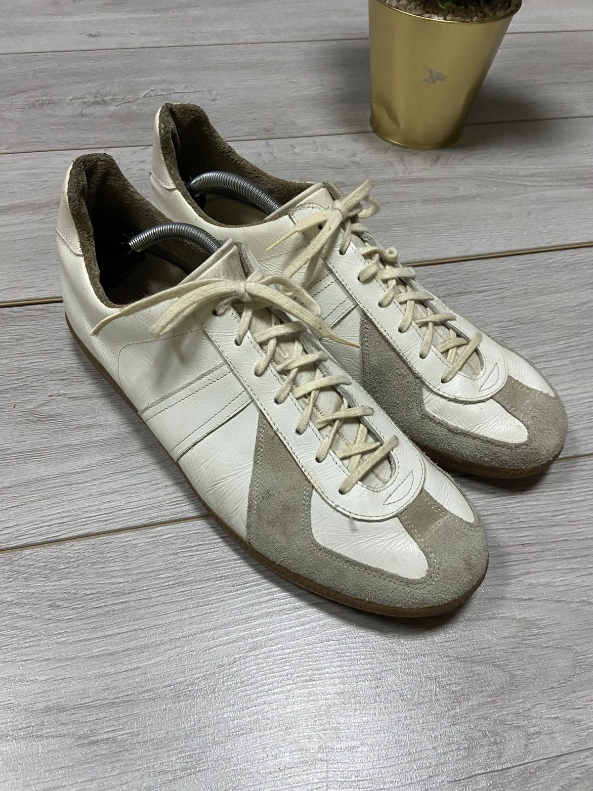Vintage GAT BW-sport 300 305 Margiela vintage leather trainers Size US 13 / EU 46 - 2 Thumbnail