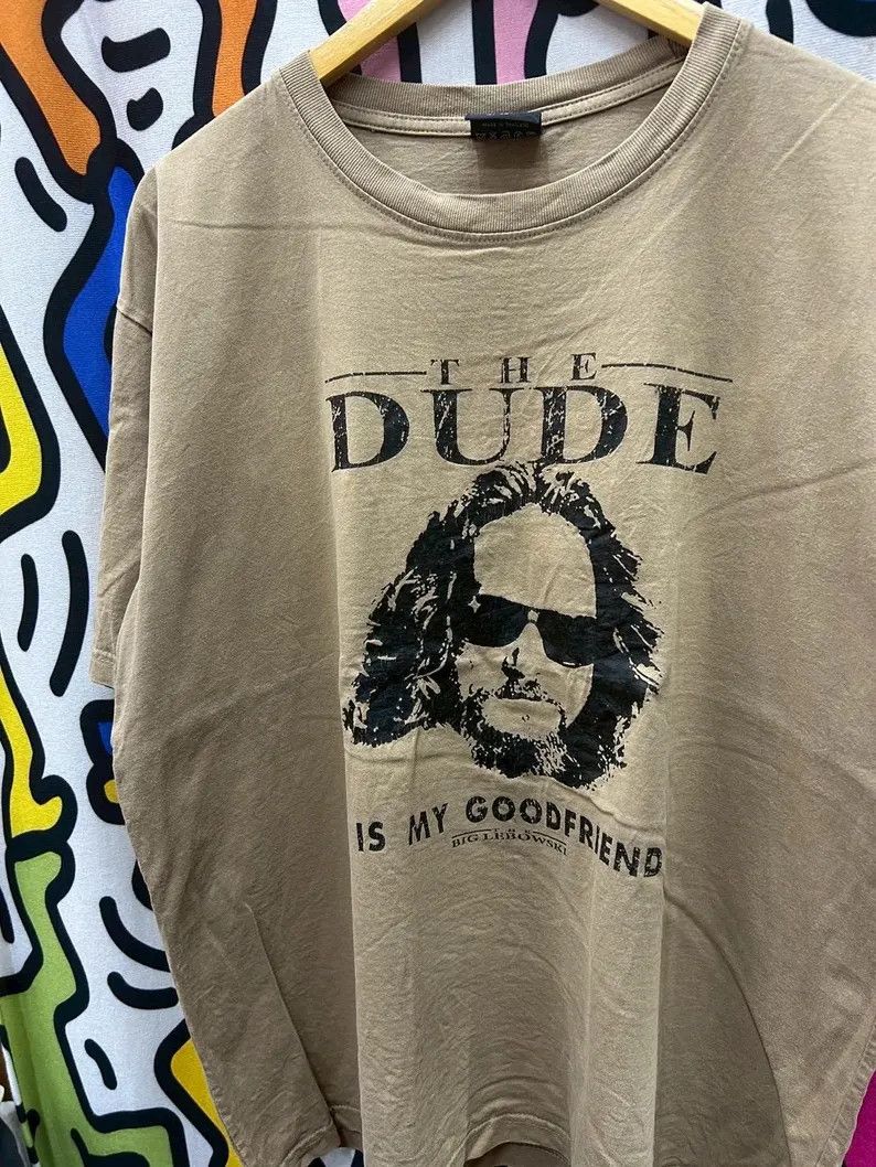 Vintage Vintage 2000s The Big Lebowski tshirt size XL Size US XL / EU 56 / 4 - 1 Thumbnail