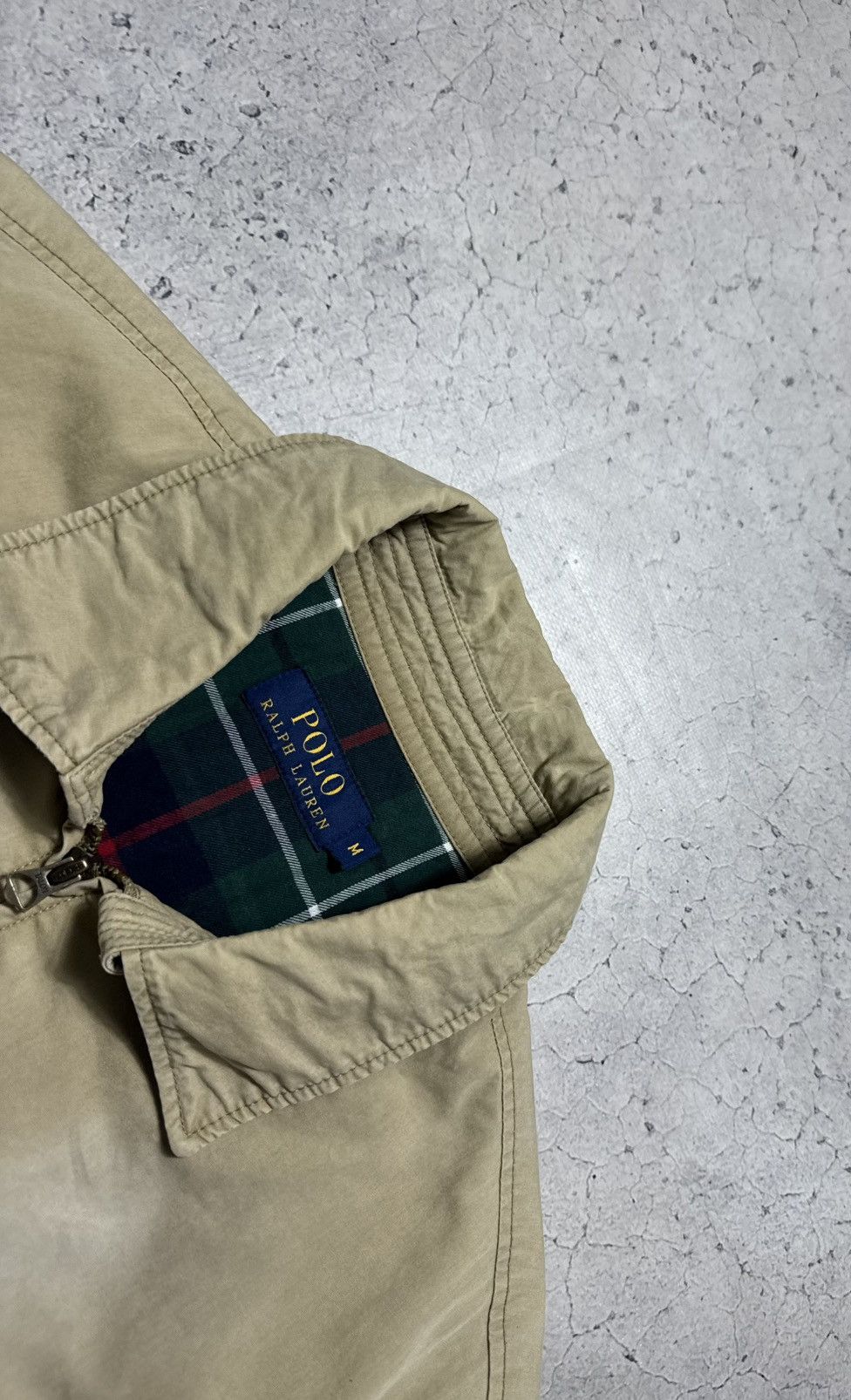 Polo Ralph Lauren Polo Ralph Lauren Beige Bomber Jacket Size M Size US M / EU 48-50 / 2 - 7 Thumbnail