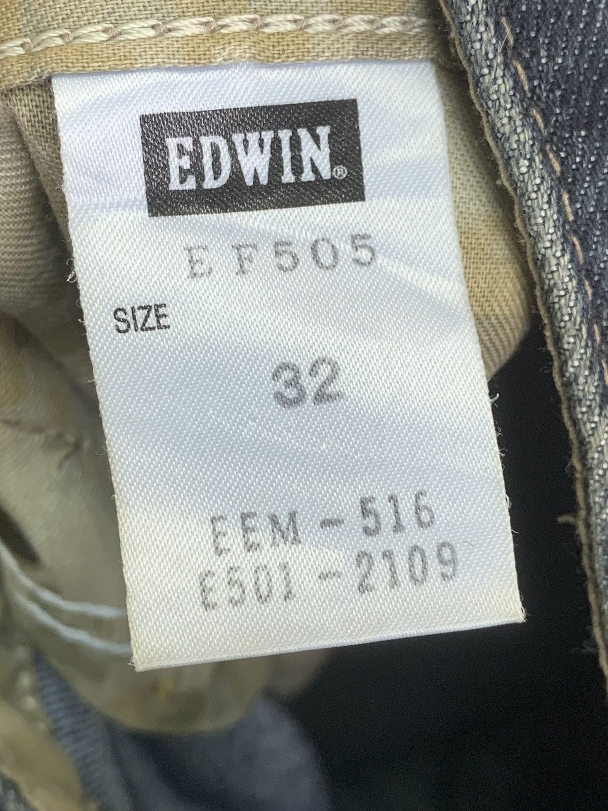 Vintage Edwin denim