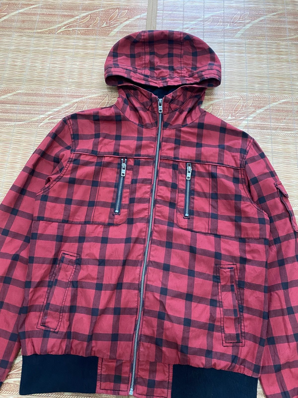 Japanese Brand Japanese Yishion Plaid Jacket Hysteric Kmrii Size US L / EU 52-54 / 3 - 2 Thumbnail