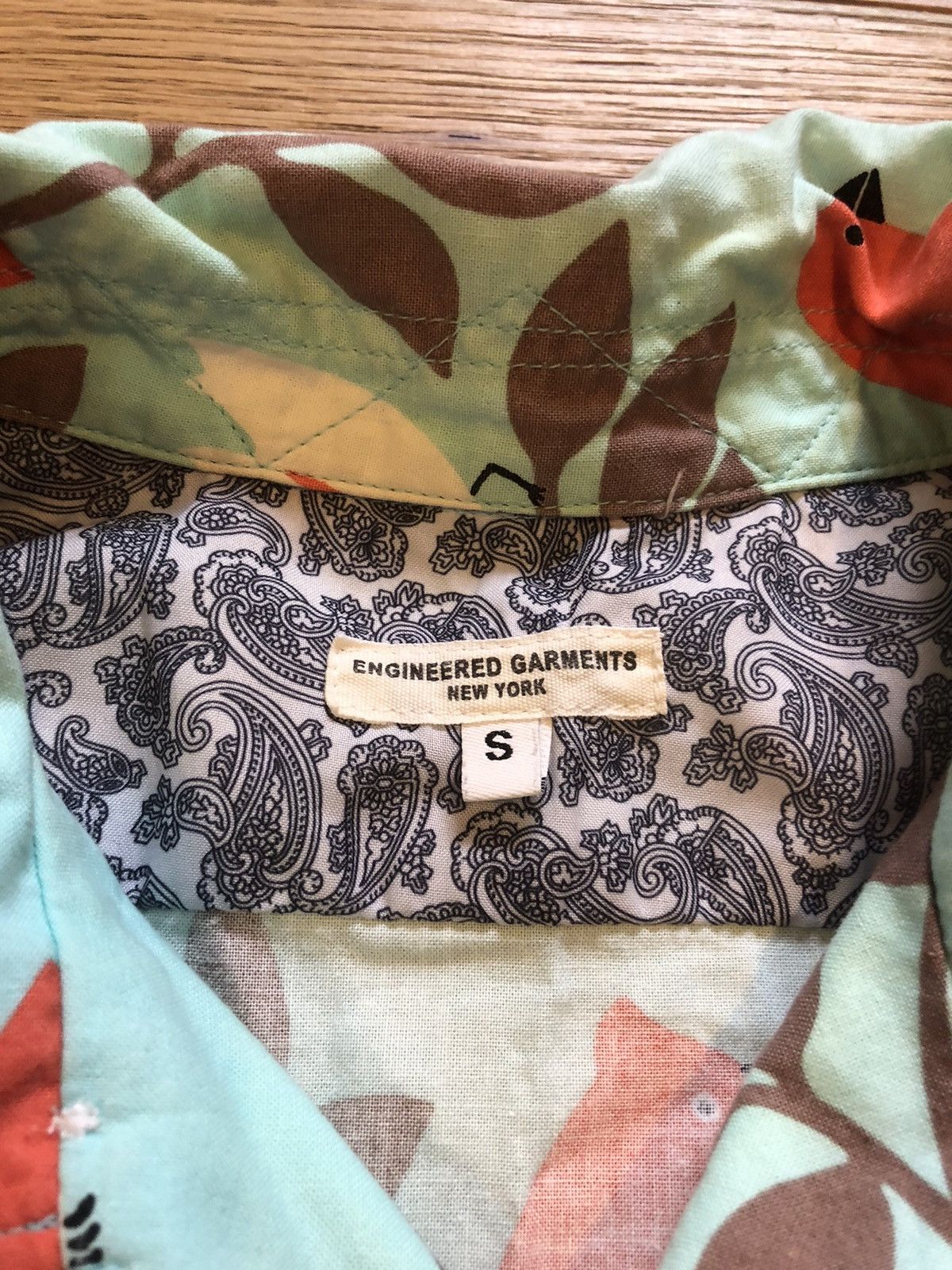 Engineered Garments Engineered garments printed shirt Size US S / EU 44-46 / 1 - 9 Thumbnail