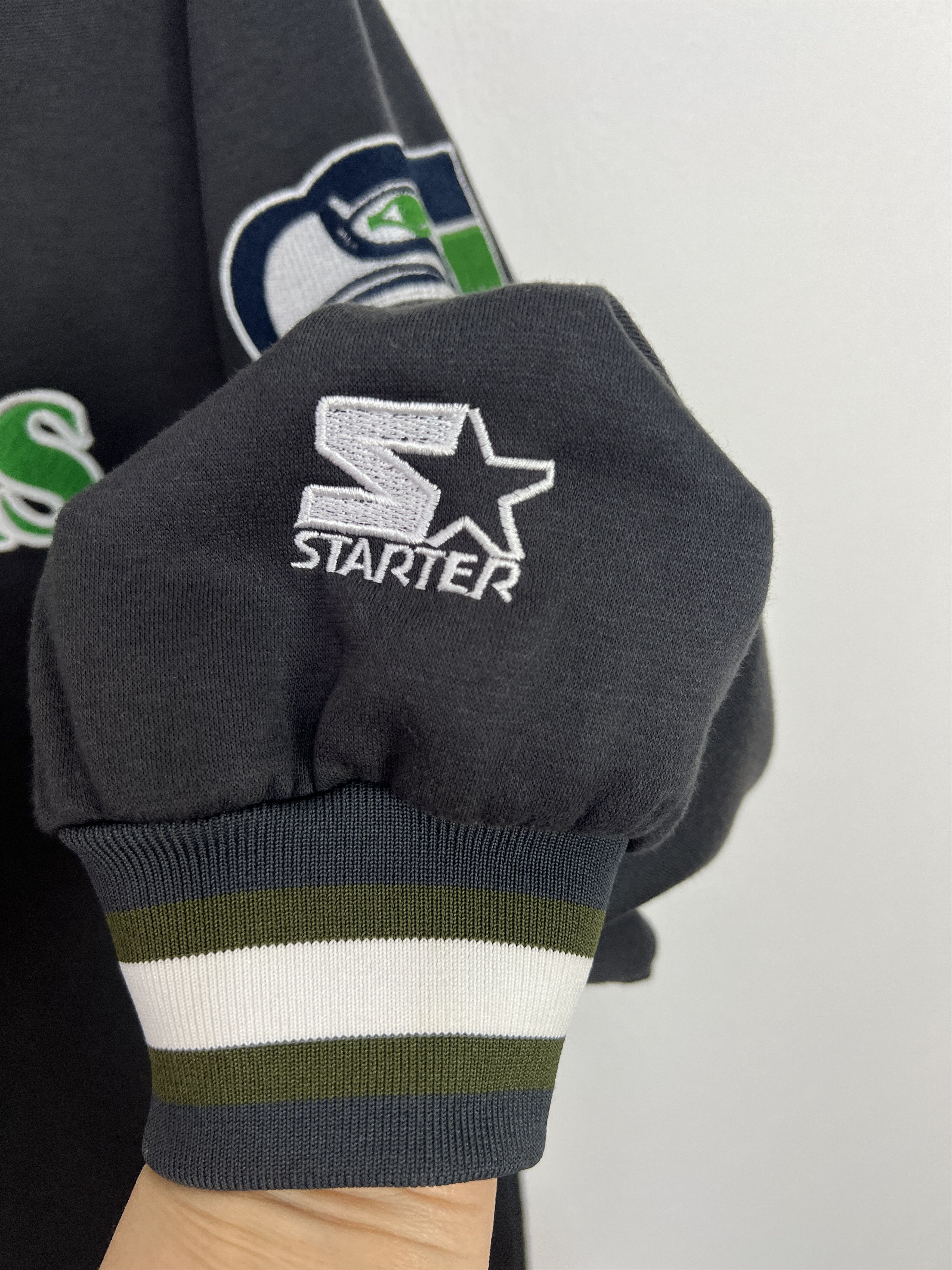 Starter Seattle Seahawks Sweatshirt NHL Crewneck Big Logo 3XL Size US XXL / EU 58 / 5 - 6 Thumbnail