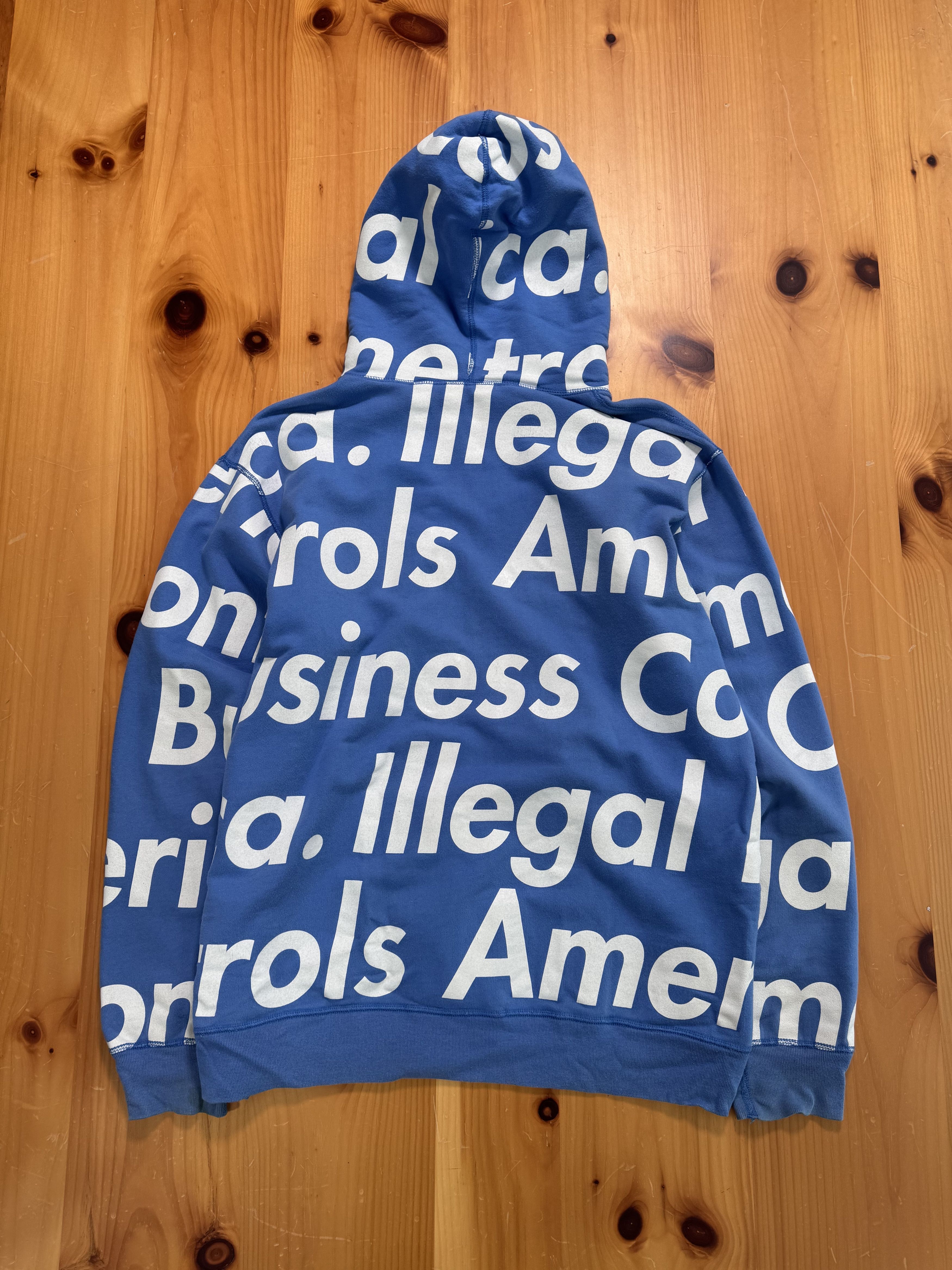 Supreme illegal Business Controls America Zip Up Hoodie Size US L / EU 52-54 / 3 - 5 Thumbnail