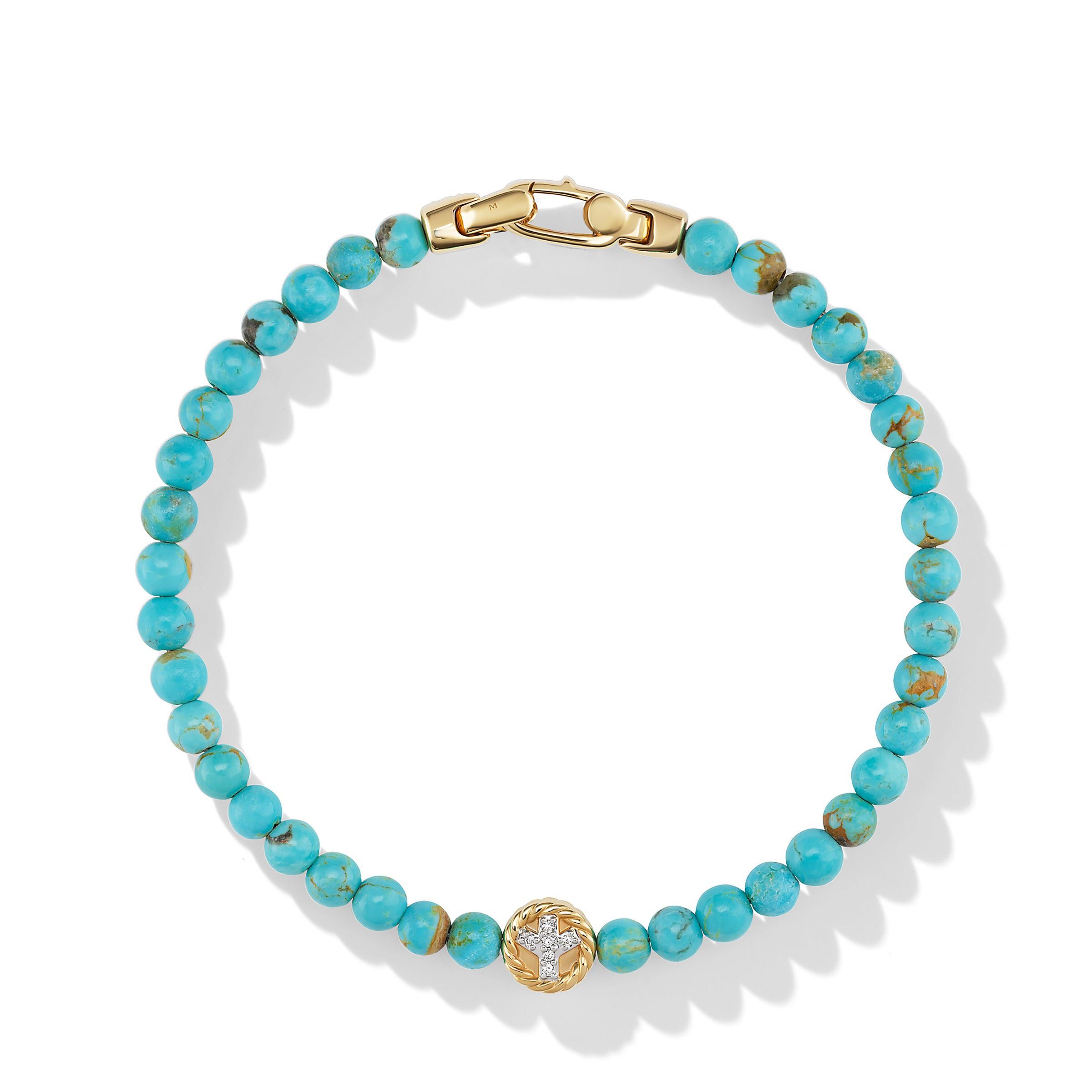 David Yurman o1w1db10325 B17176D Bracelet 14K Yellow Gold and Diamonds Size ONE SIZE - 2 Thumbnail