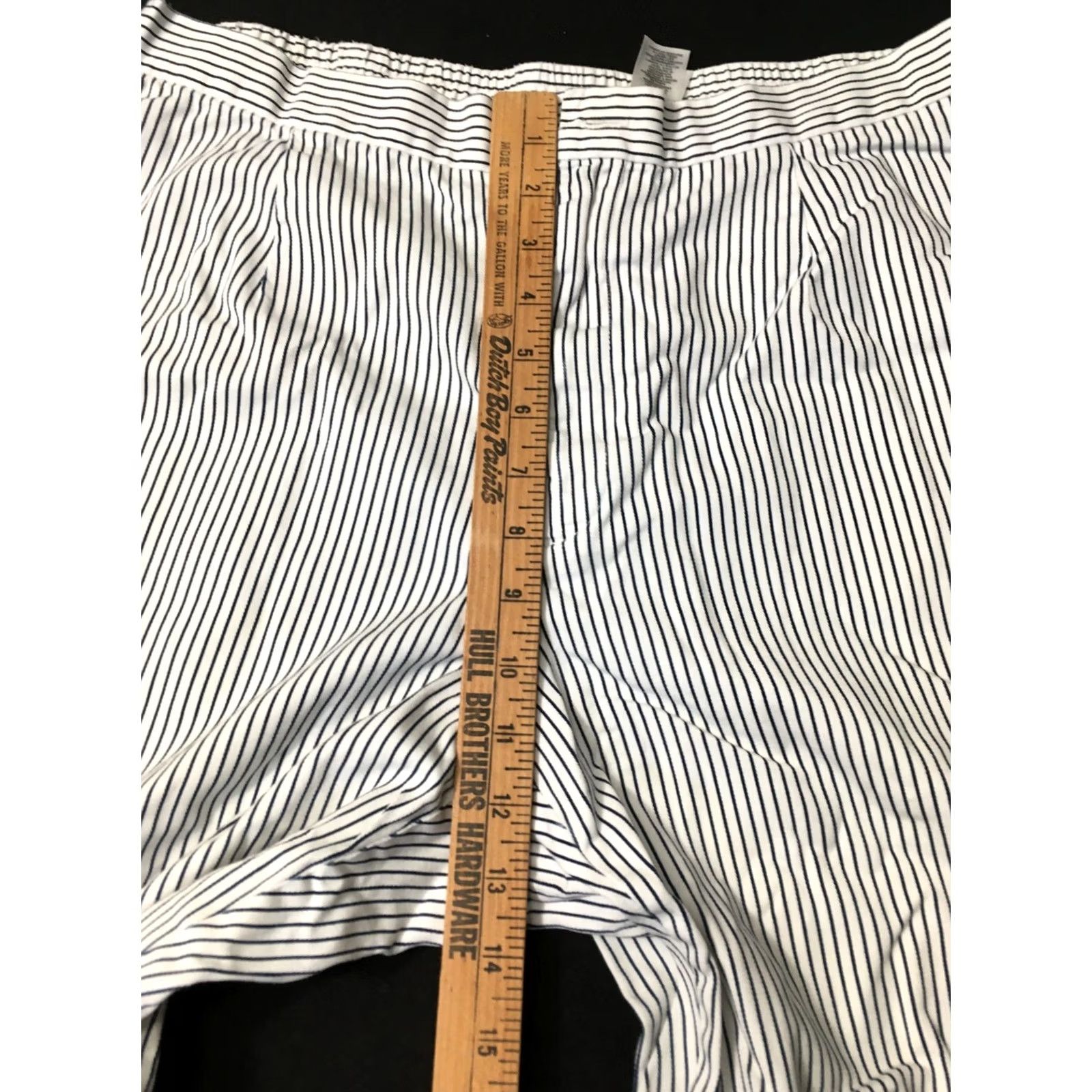 Vintage VINTAGE Russ High Waisted striped Pants Retro Wide Leg Hippy Women’s 14 Size 36" / US 14 / IT 50 - 3 Thumbnail