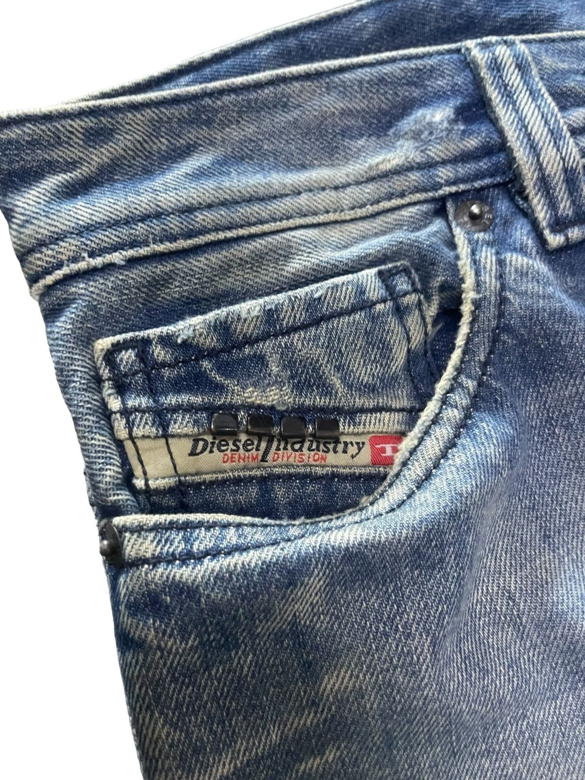 Diesel × Vintage Vintage Diesel Safado mud distressed men jeans pants Size US 30 / EU 46 - 10 Thumbnail