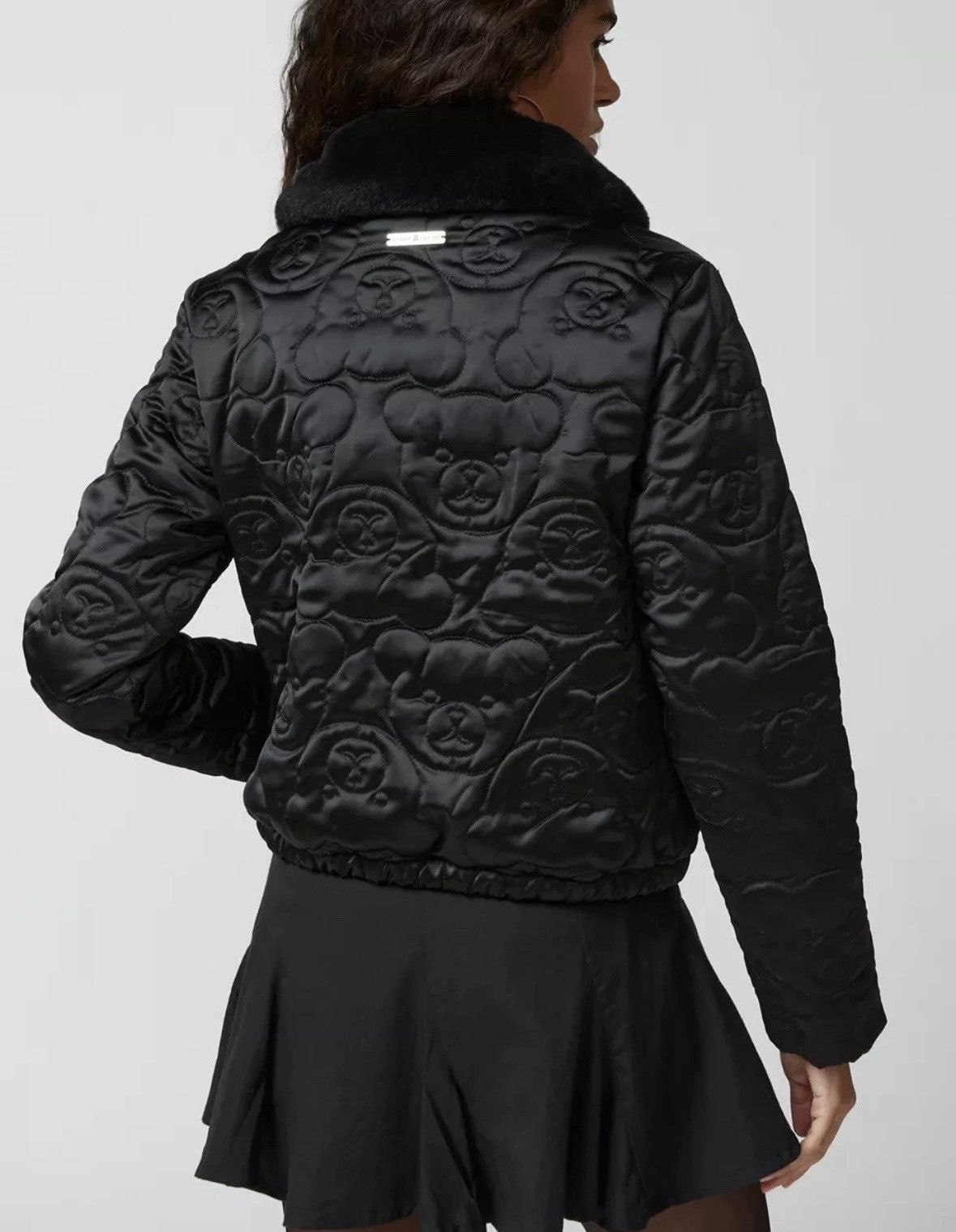 Teddy Fresh Teddy Fresh Quilted Faux Fur Collar Jacket Size S / US 4 / IT 40 - 4 Thumbnail