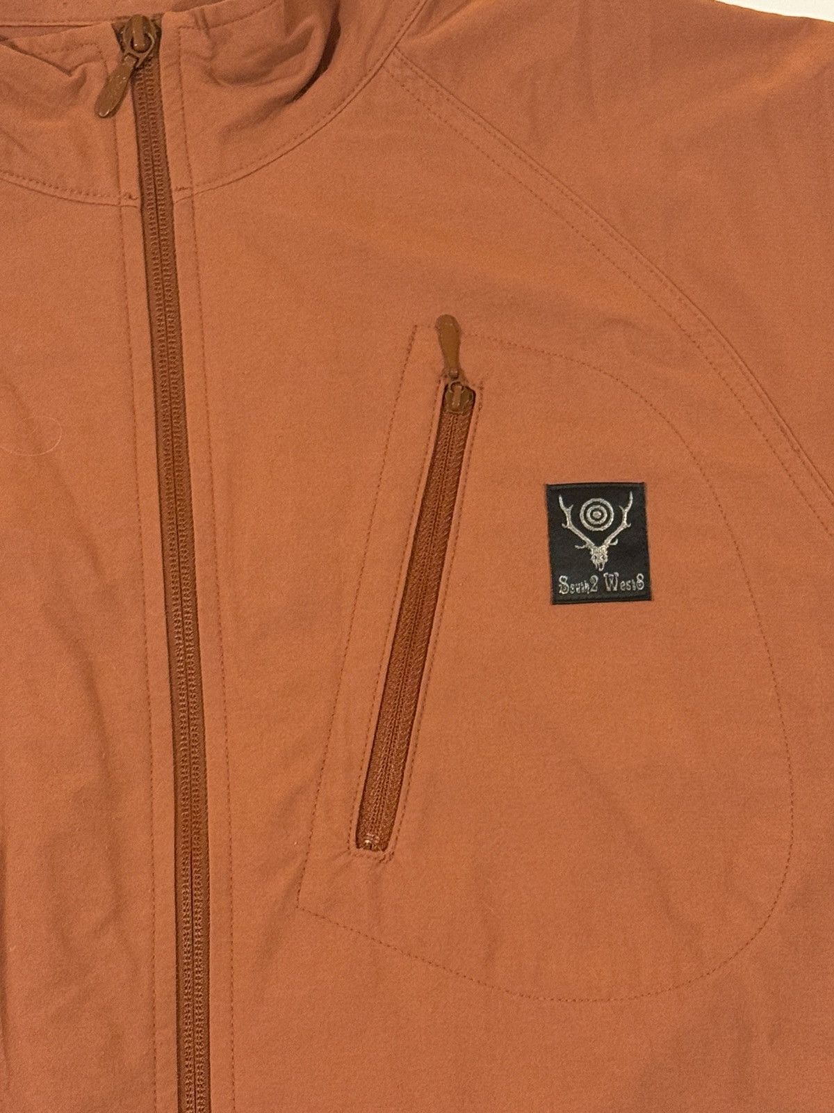 South2 West8 S.L Zipped Trail Shirt - Burgundy/Clay M Size US M / EU 48-50 / 2 - 3 Thumbnail