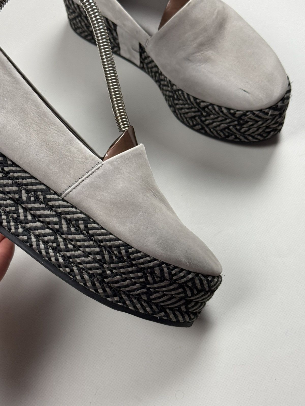 Allsaints × Japanese Brand Allsaints Ladies Leather Platform Loafers Shoes Size 38 Size US 8 / IT 38 - 5 Thumbnail