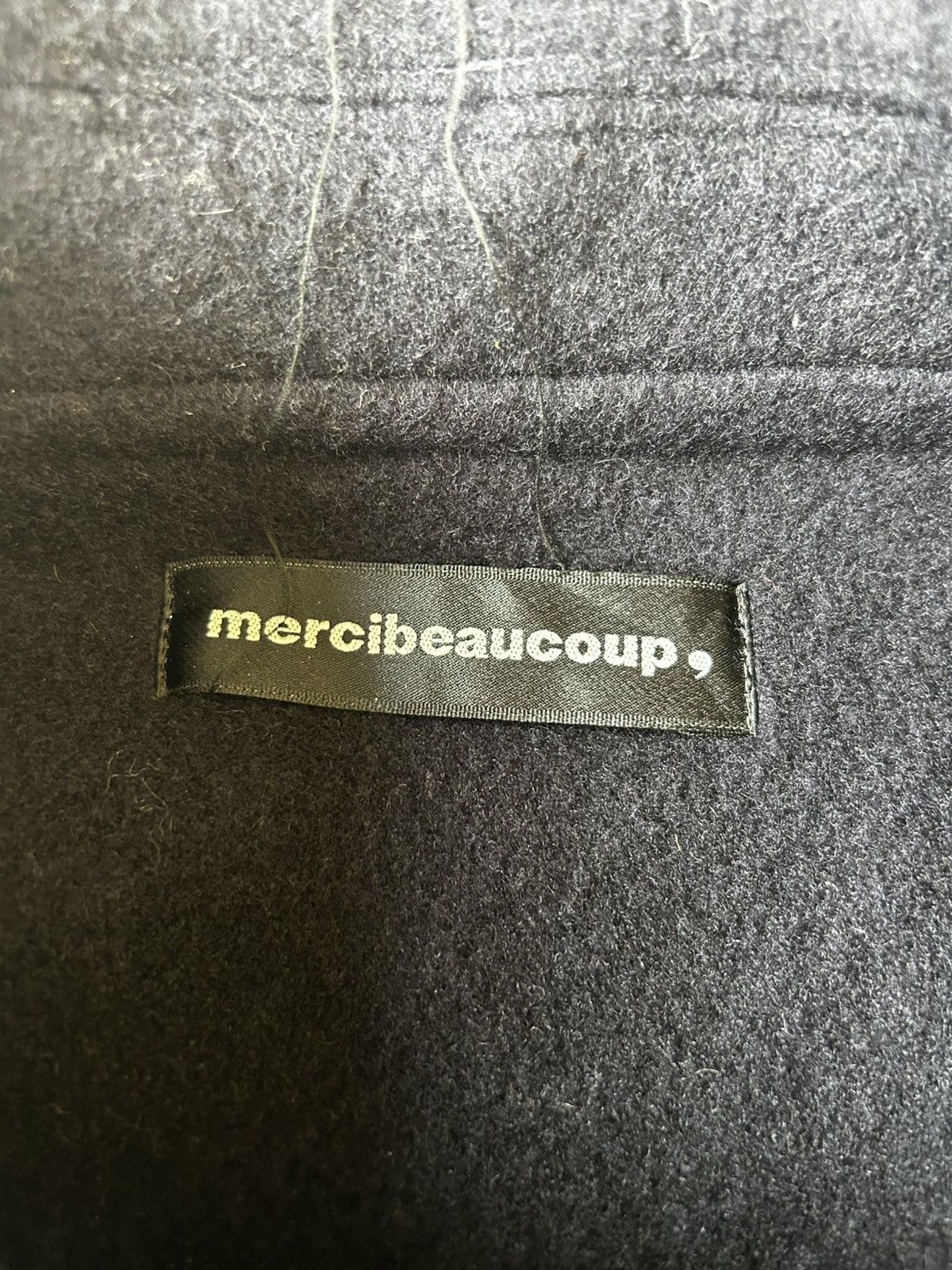 Issey Miyake Mercibeaucoup Buttons Up Wool Jacket Size ONE SIZE - 10 Thumbnail