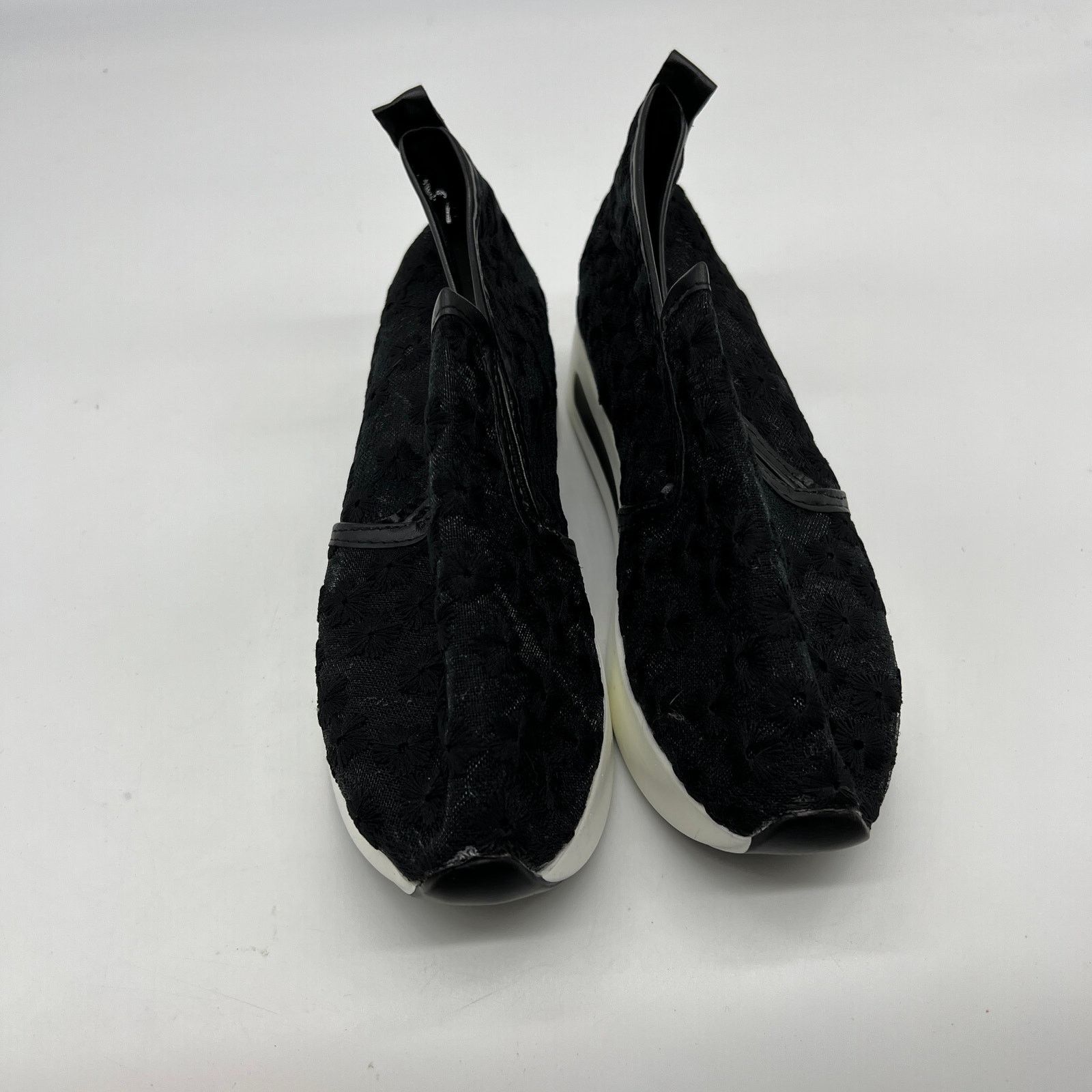 Other Fashion Sneakers Embroidery Floral Mesh Air Lace Slip On Size US 8 / IT 38 - 4 Thumbnail