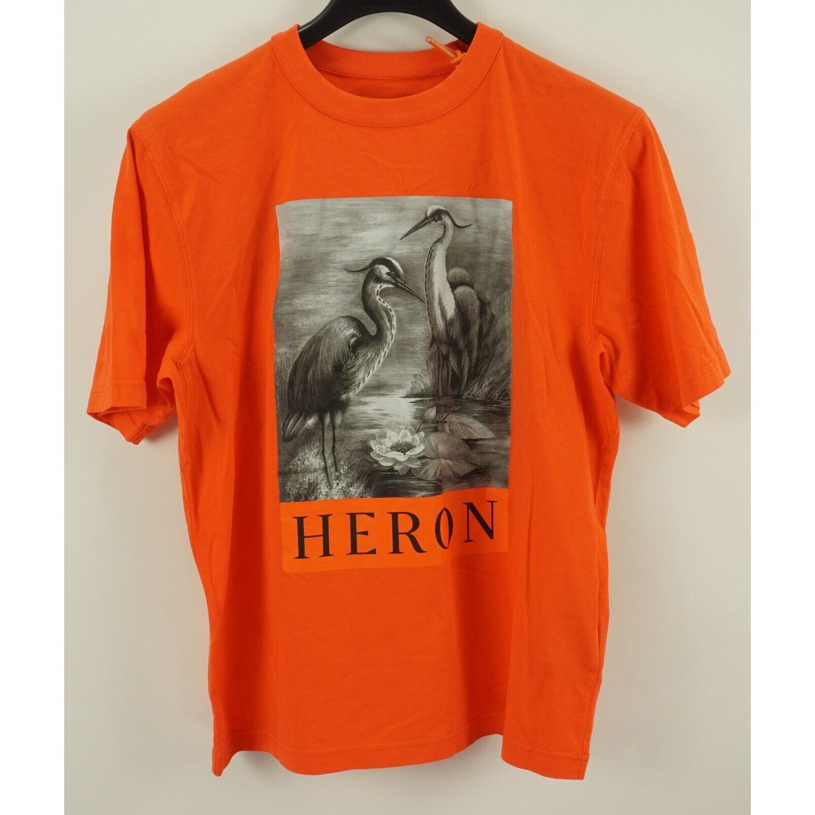 New $335 Heron Preston Big Box Logo Men's Medium T-Shirt