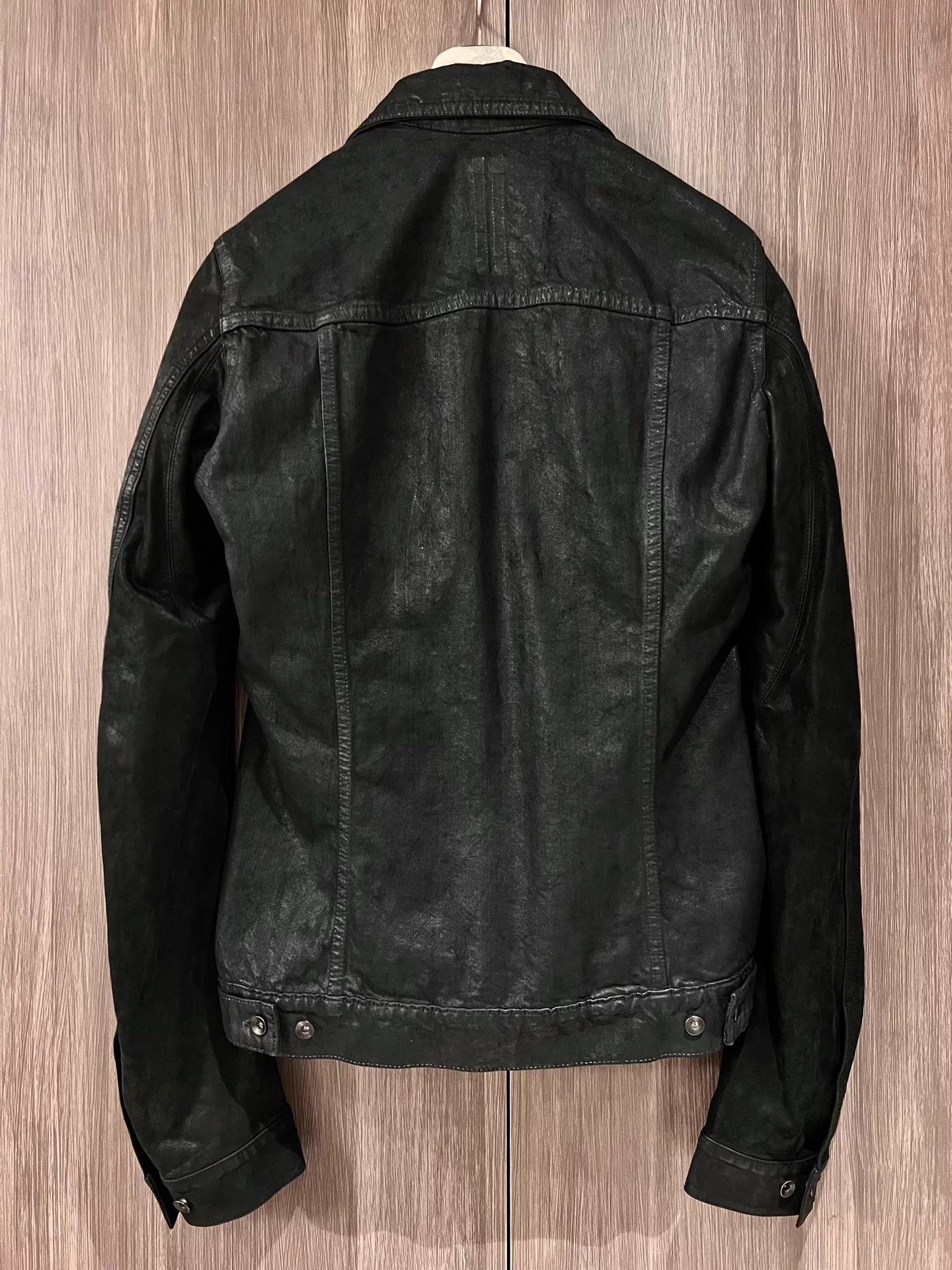 Rick Owens Rick Owens DRKSHDW Slave Waxed Lth Sleeve Denim S Size US S / EU 44-46 / 1 - 2 Thumbnail