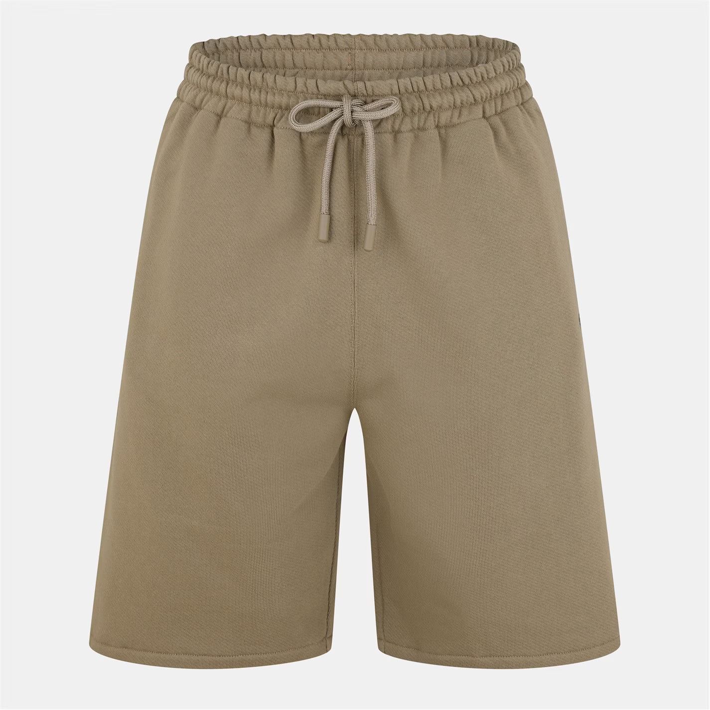 Off-White o1g2r1mq0326 Fleece Relaxed Fit Jogger Shorts in Beige Size US 32 / EU 48 - 1 Thumbnail