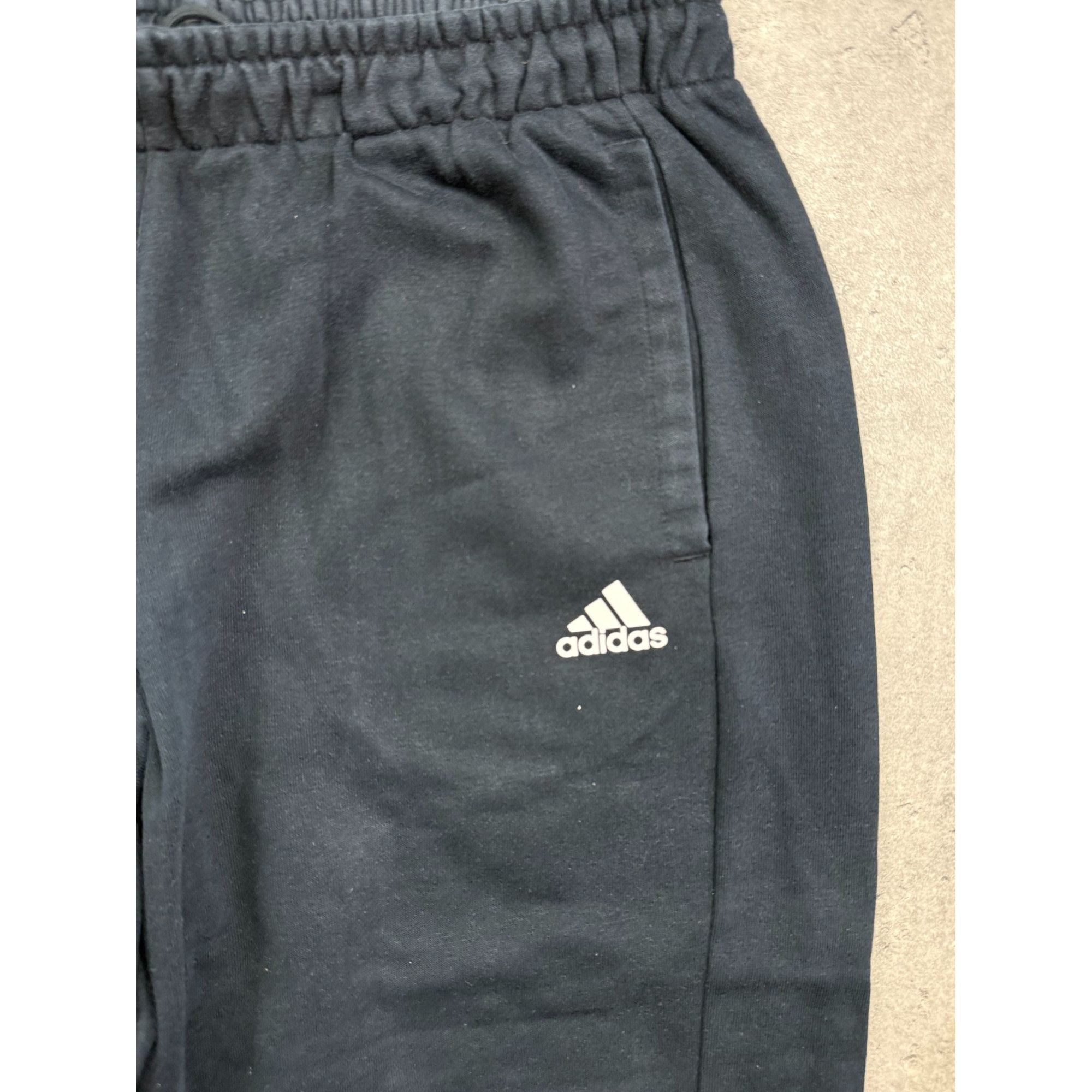 Adidas ADIDAS Sport Essentials Black Fleece Joggers • Climalite • S Size US 40 / EU 56 - 11 Thumbnail