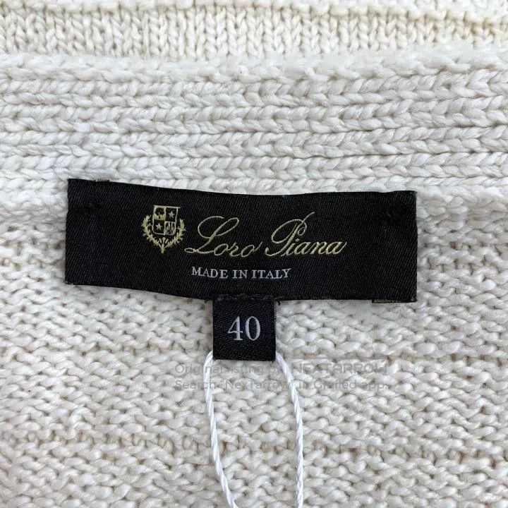 Other Loro Piana Colorful striped cotton V-neck single-button lo Size XS / US 0-2 / IT 36-38 - 6 Thumbnail