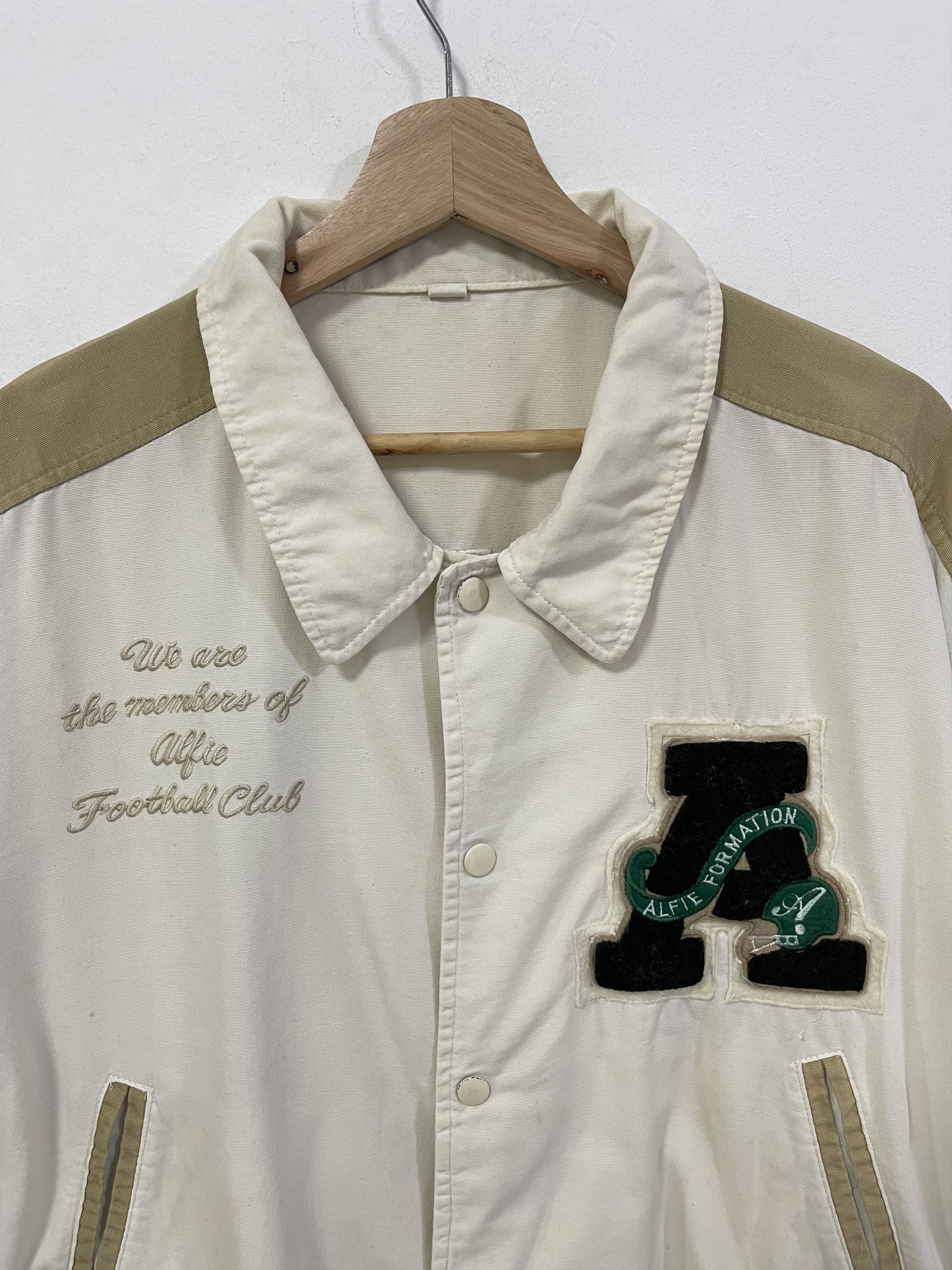 Sports Specialties × Vintage Distressed Alfie Formation Sport Club Logo Button Up Jacket Size US S / EU 44-46 / 1 - 10 Thumbnail