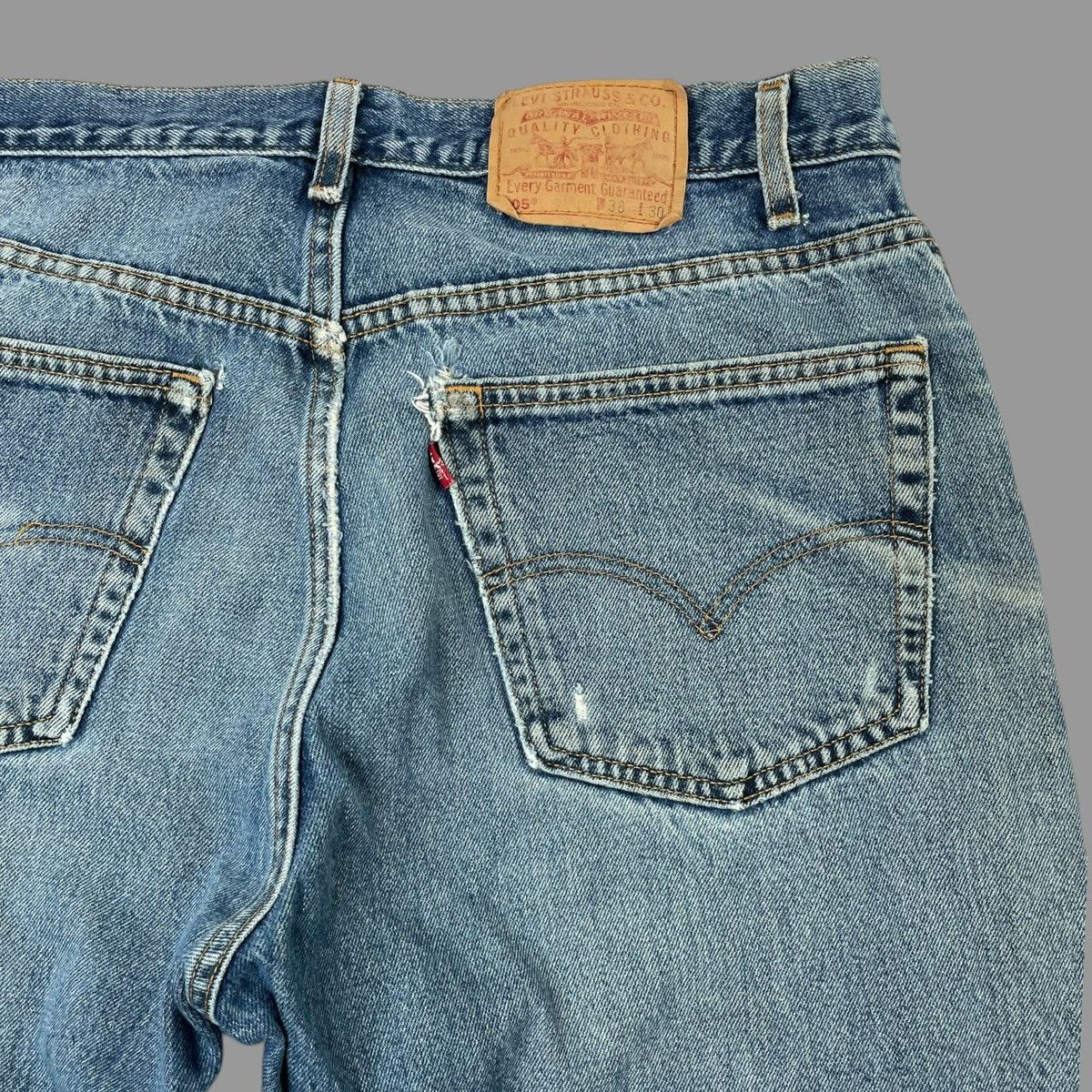 Levi's × Vintage Vintage 90s Levi’s faded mud wash denim jeans Size US 34 / EU 50 - 5 Thumbnail