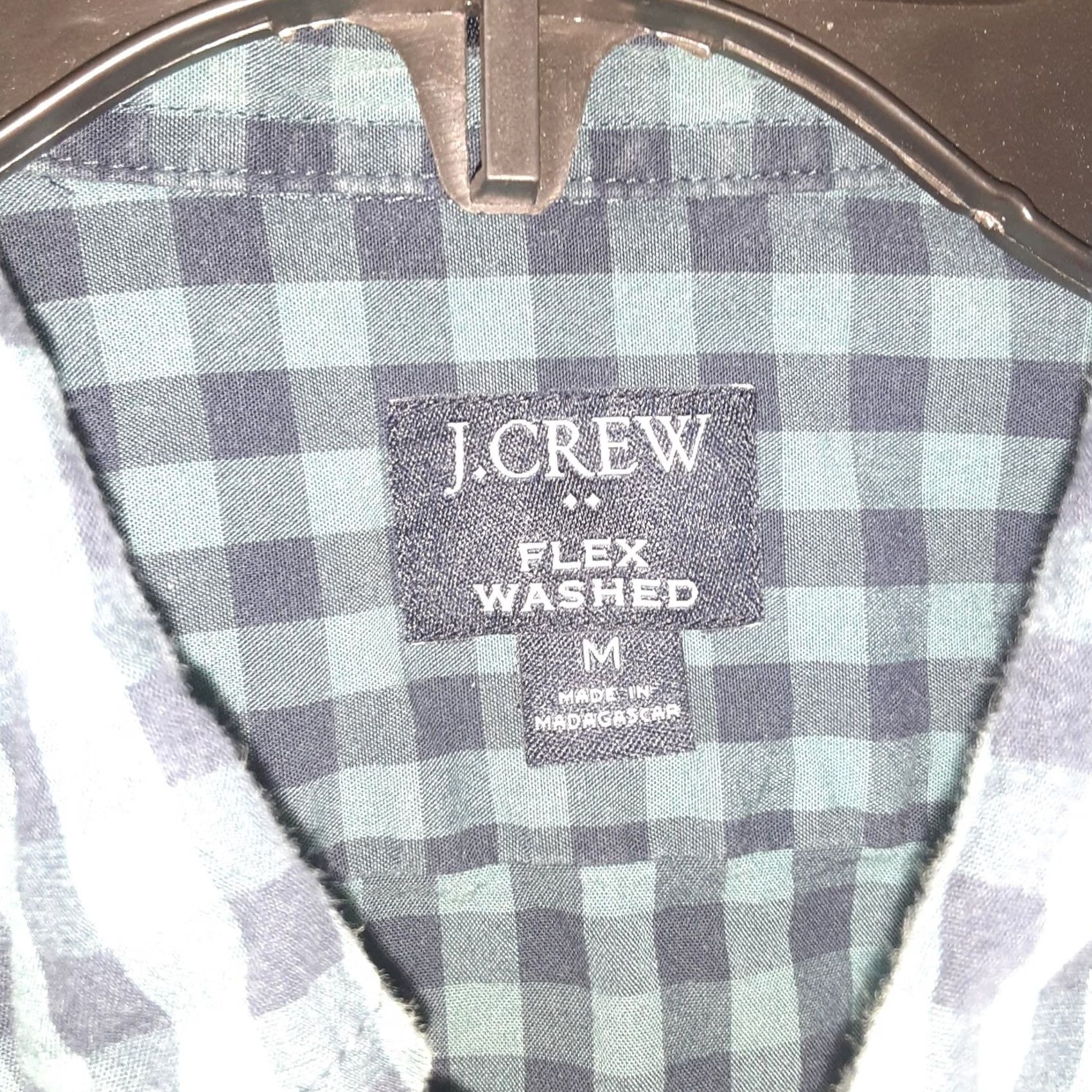 J.Crew J.Crew Shirt Slim Flex Washed Button Front Long Sleeve Size M Check Multicolor Mens Size US M / EU 48-50 / 2 - 3 Thumbnail