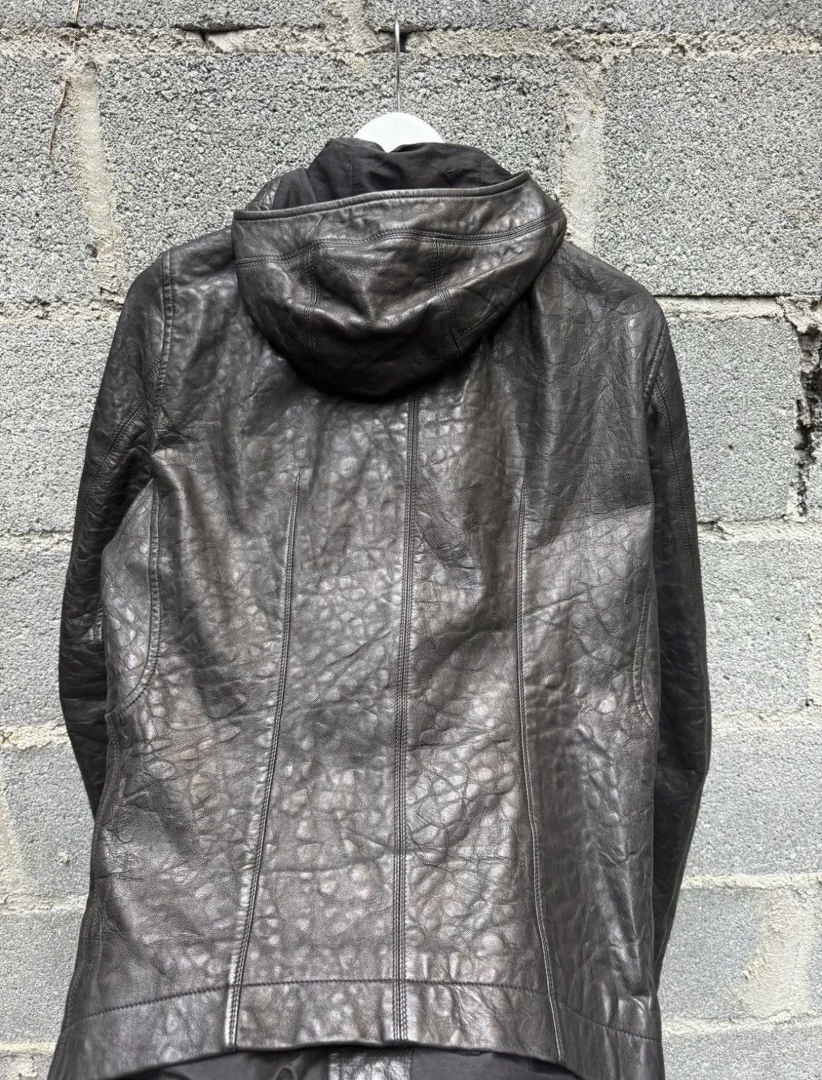 Rick Owens Rick Owens Scuba Jacket hammered lambskin Size US S / EU 44-46 / 1 - 4 Thumbnail