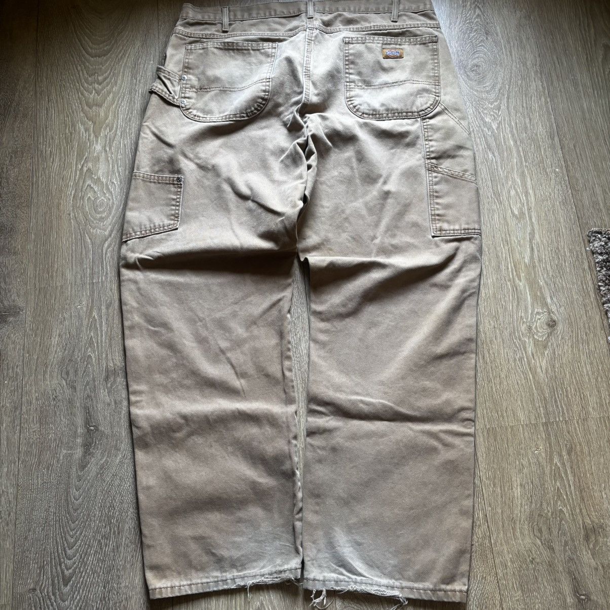 Dickies Vintage Y2K 2000s Faded & Distressed Tan Dickies Pants Size US 40 / EU 56 - 1 Thumbnail