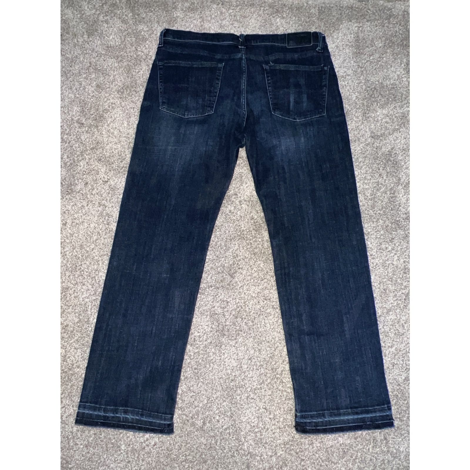 Lucky Brand Lucky Brand Jeans Men Dark Blue Straight 36x30 Inseam 30 Size 36 Regular Color Blue Size US 36 / EU 52 - 4 Thumbnail