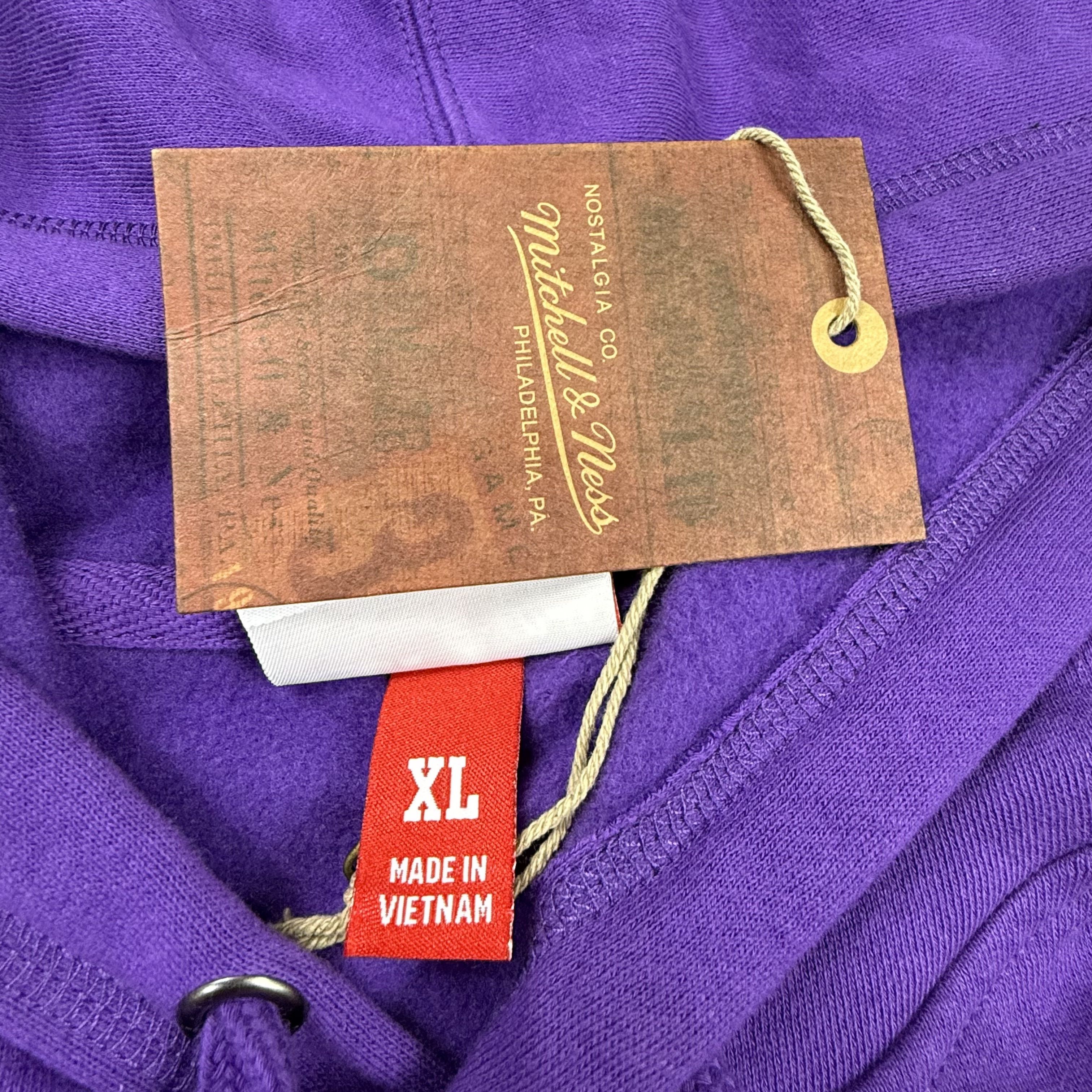 Mitchell & Ness Mitchell & Ness Clemson Tigers Mens XL Short Sleeve Hoodie Size US XL / EU 56 / 4 - 6 Thumbnail