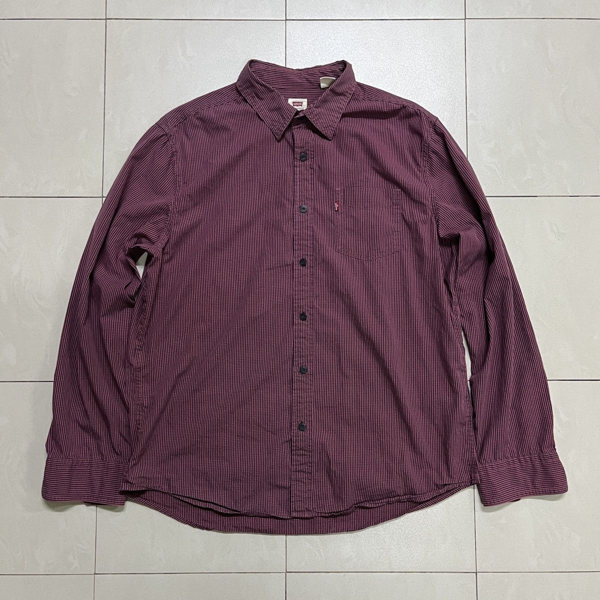 Levi's × Vintage Levis Small Checkered Button Up Shirt Size US M / EU 48-50 / 2 - 3 Thumbnail