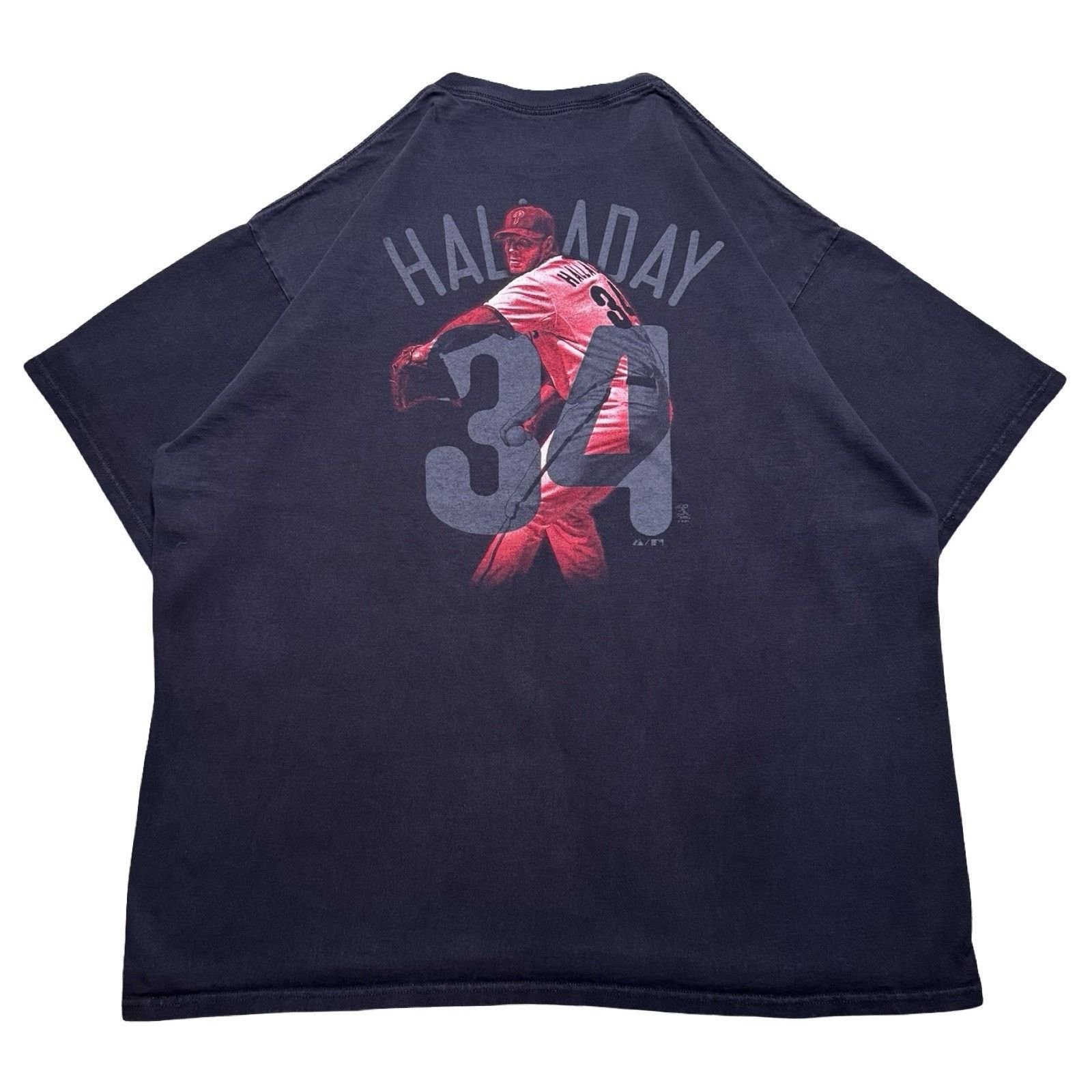 Majestic Philadelphia Phillies Majestic Roy Doc Halladay T Shirt 2XL Size US XXL / EU 58 / 5 - 1 Thumbnail