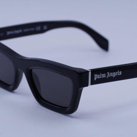 Palm Angels Palm Angels PERI108 MELROSE 1007 Sunglasses Black Cat Eye Size ONE SIZE - 2 Thumbnail