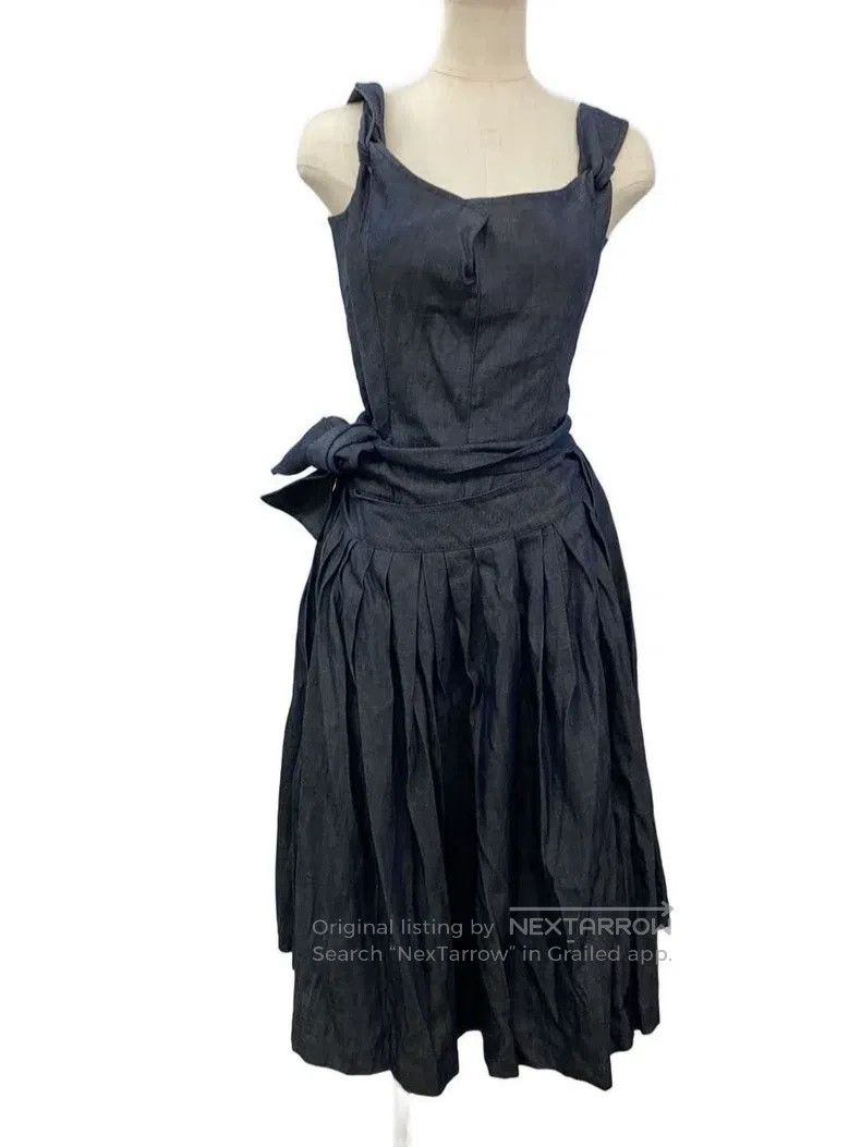 Junya Watanabe Junya Watanabe Denim Dress Size XS / US 0-2 / IT 36-38 - 1 Thumbnail