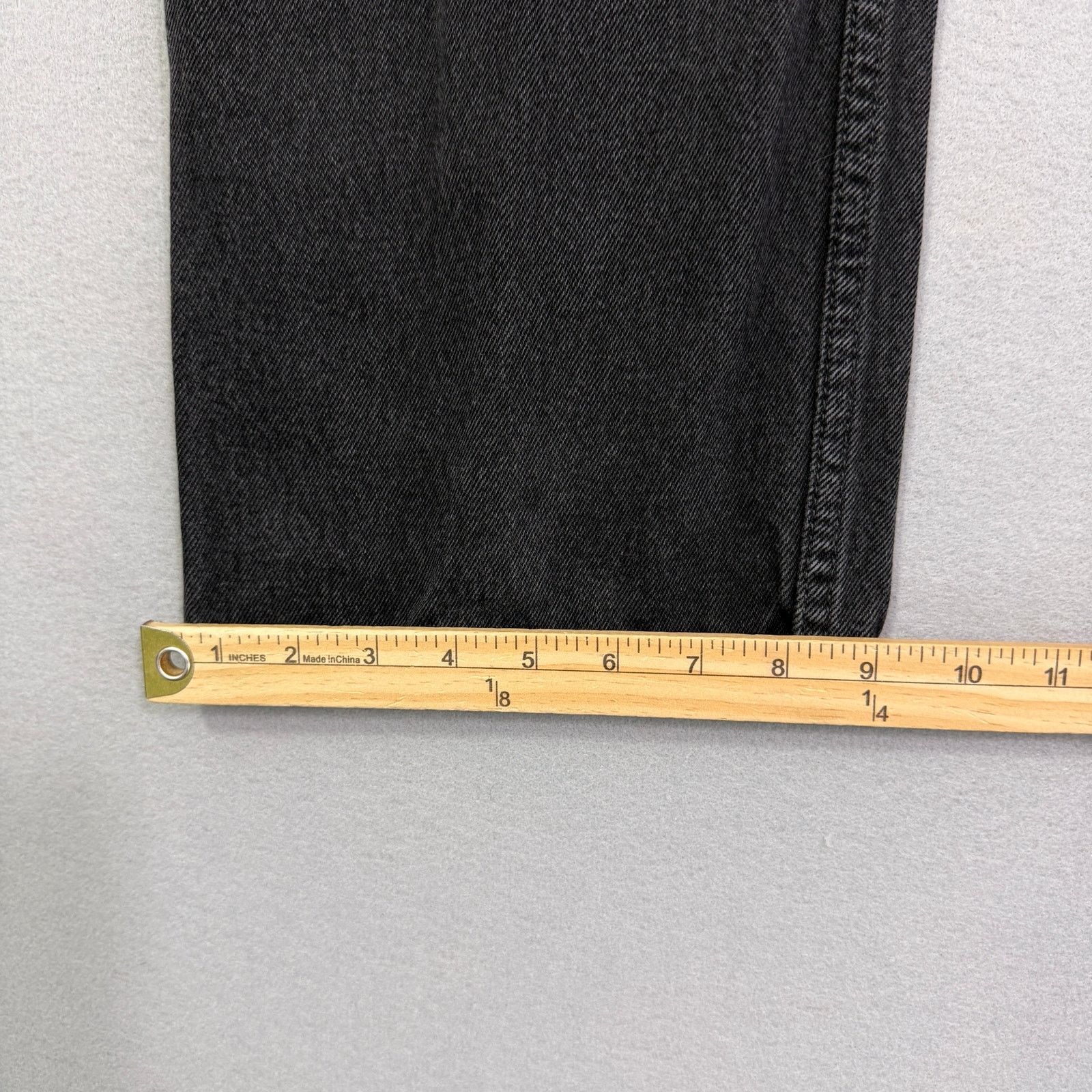 Levi's Levis 505 Regular Fit Jeans Mens 40x29 Black Zip Fly Western Size US 40 / EU 56 - 10 Thumbnail