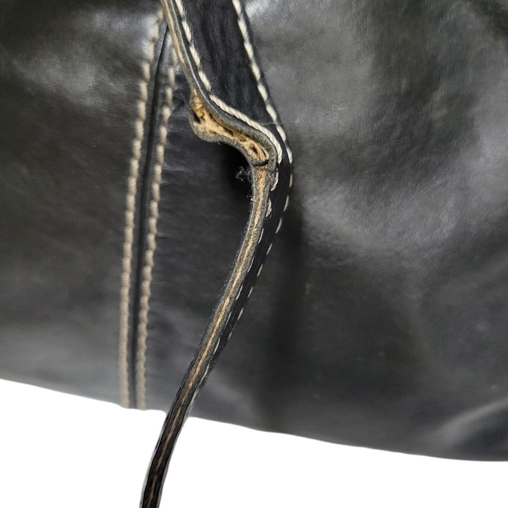 Michael Kors Michael Kors Women's Drawstring Black Shoulder Satchel Bag Size ONE SIZE - 7 Thumbnail