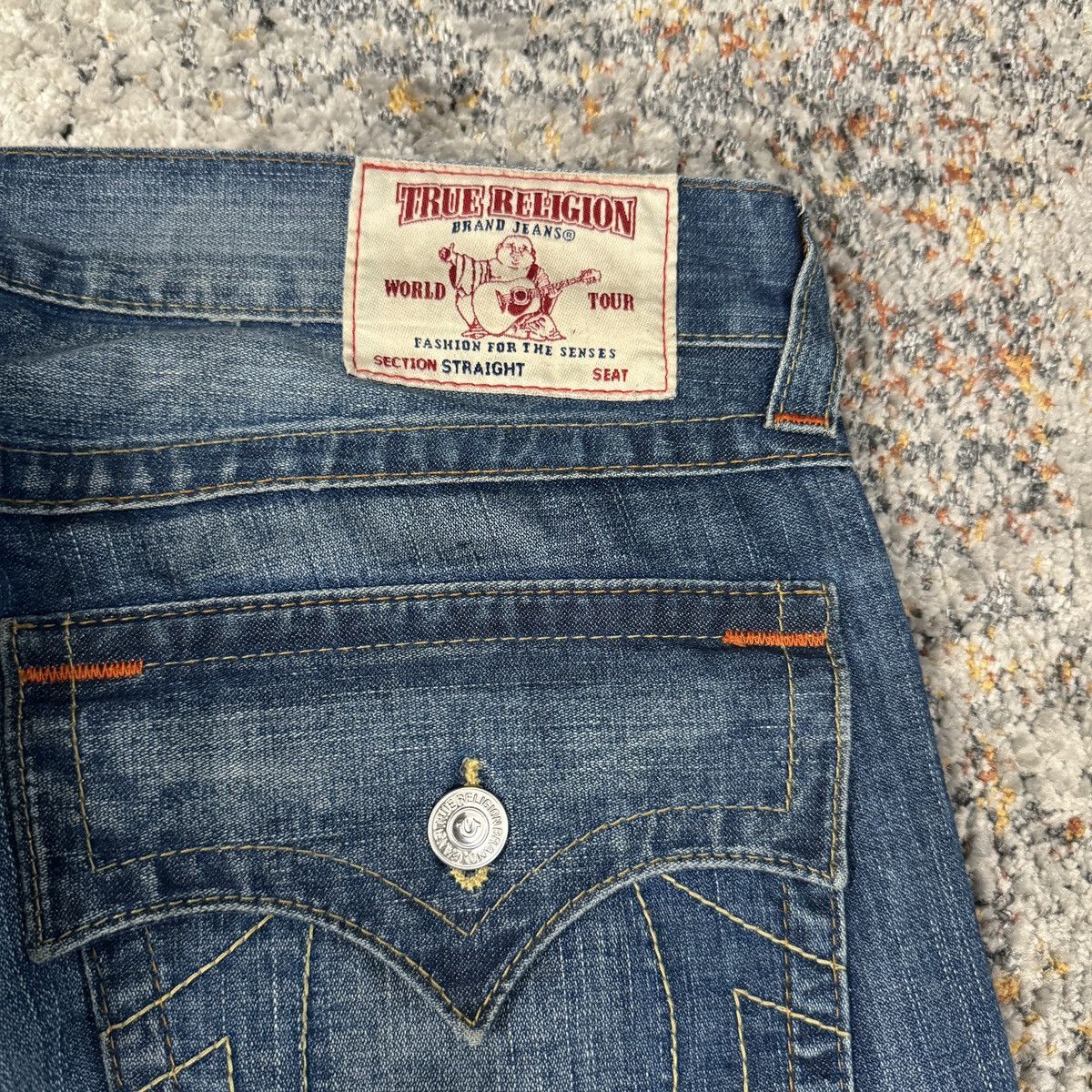 JNCO × True Religion × Vintage Vintage Y2K True Religion baggy wide leg jeans Size US 36 / EU 52 - 3 Thumbnail