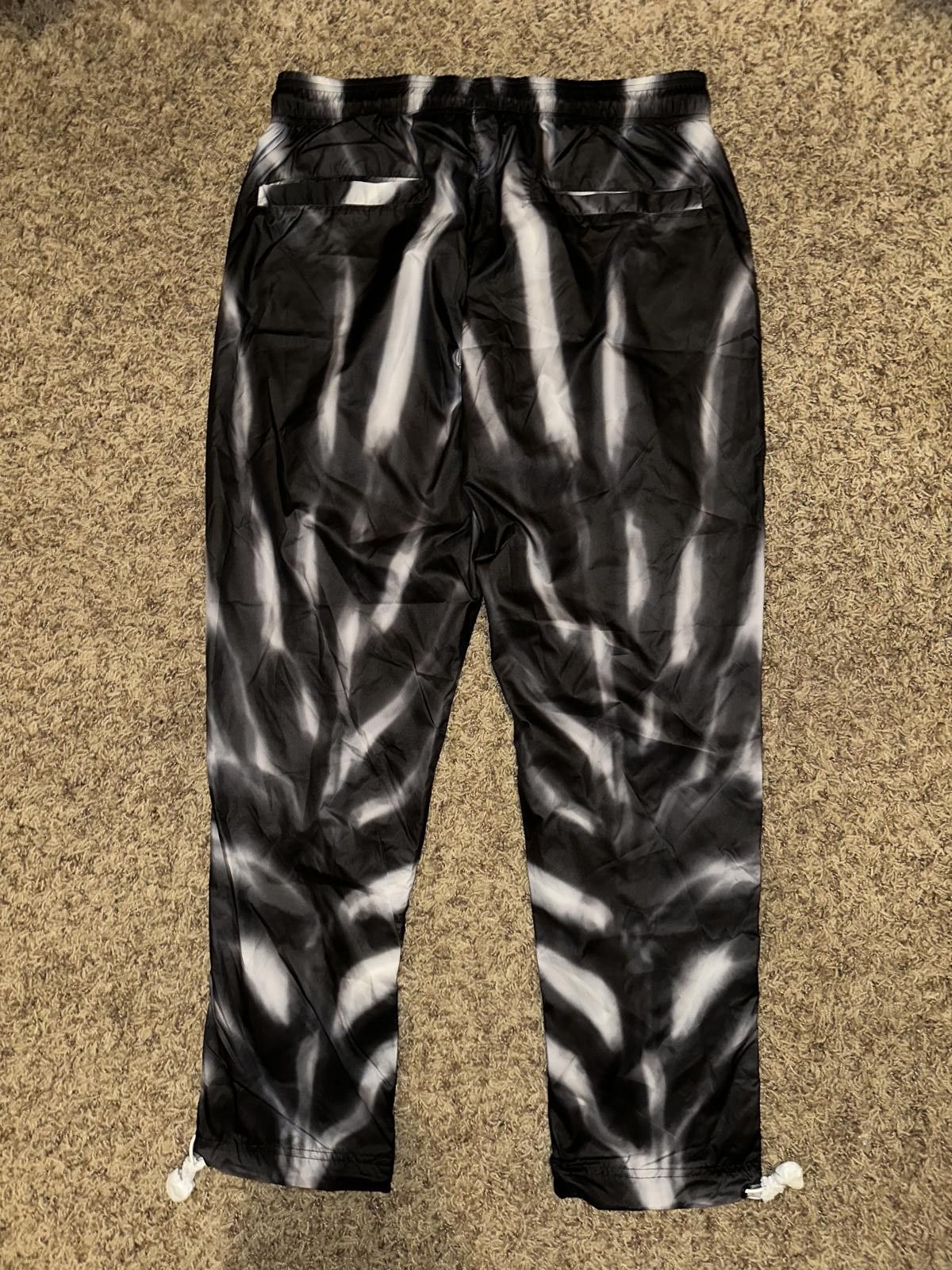 Nike Nike x Fear of God Men’s All Over Print Pants Black/Sail Pants Size US 32 / EU 48 - 7 Thumbnail