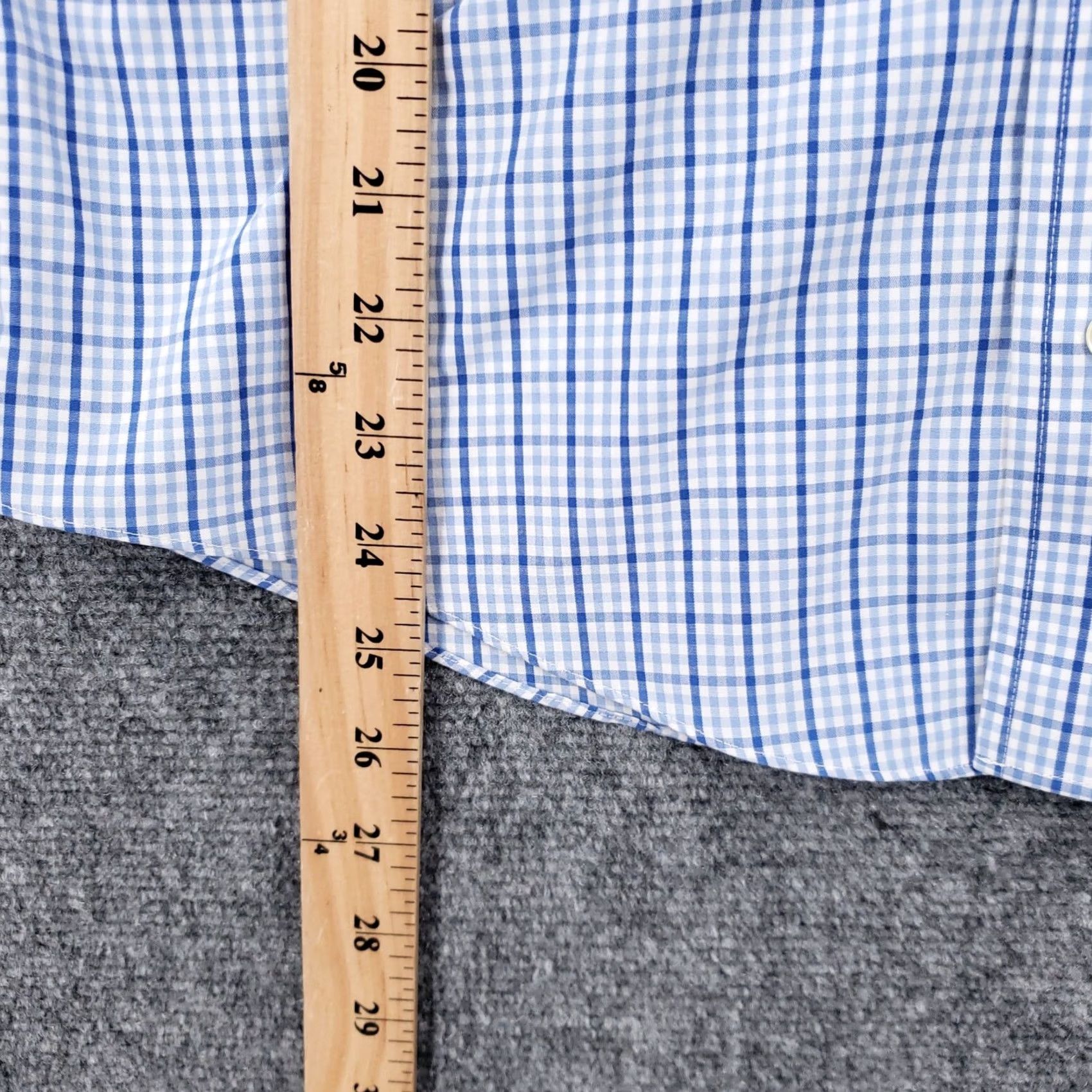 Brooks Brothers Brooks Brothers 346 Button Down Shirt Men Large Blue Fleece Non Iron Long Sleeve Plaid Size US L / EU 52-54 / 3 - 5 Thumbnail