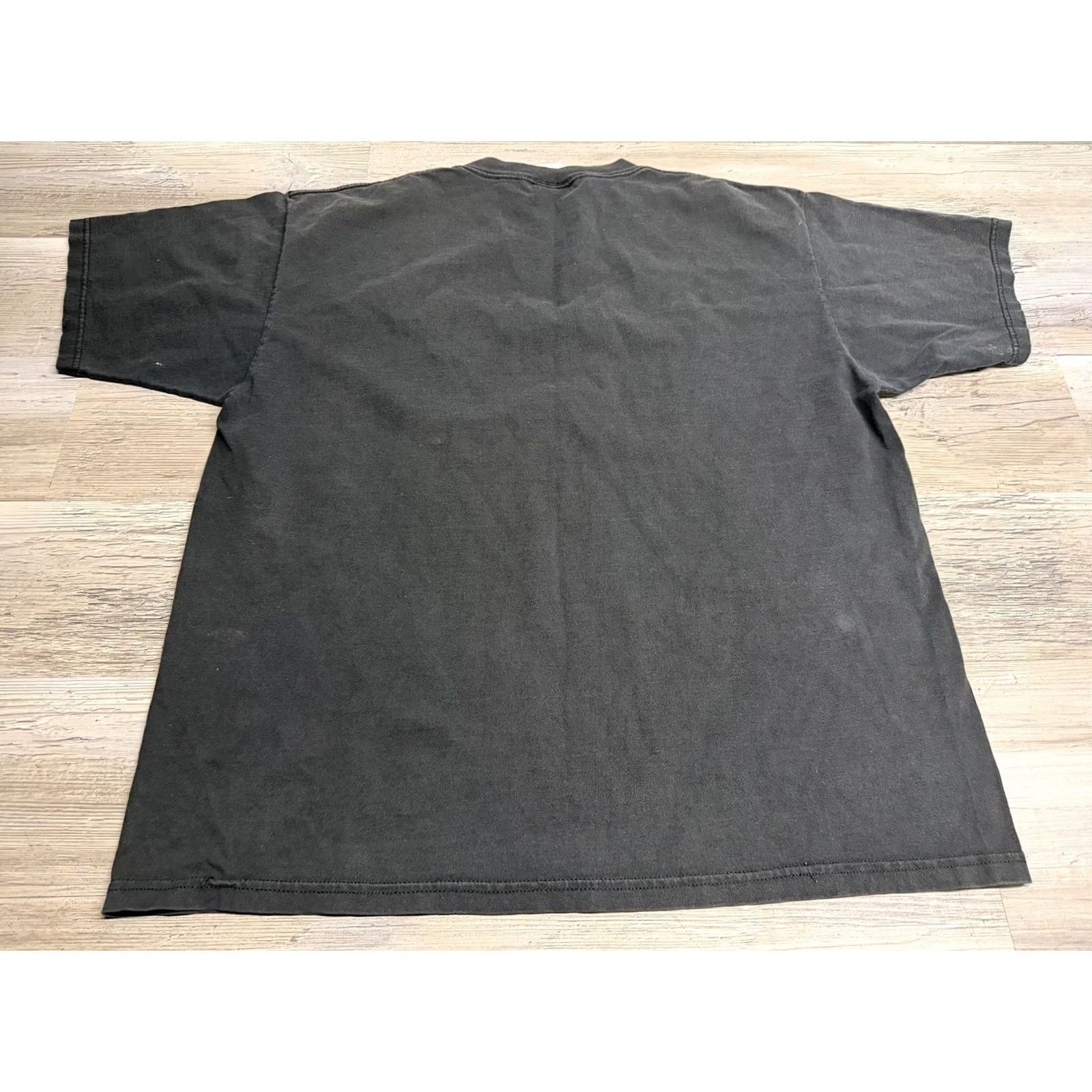 Planet Hollywood Planet Hollywood T-Shirt Seattle 90s XL Embroidered Black Crew Neck Graphic Tee Mens Vintage Size US XL / EU 56 / 4 - 2 Thumbnail