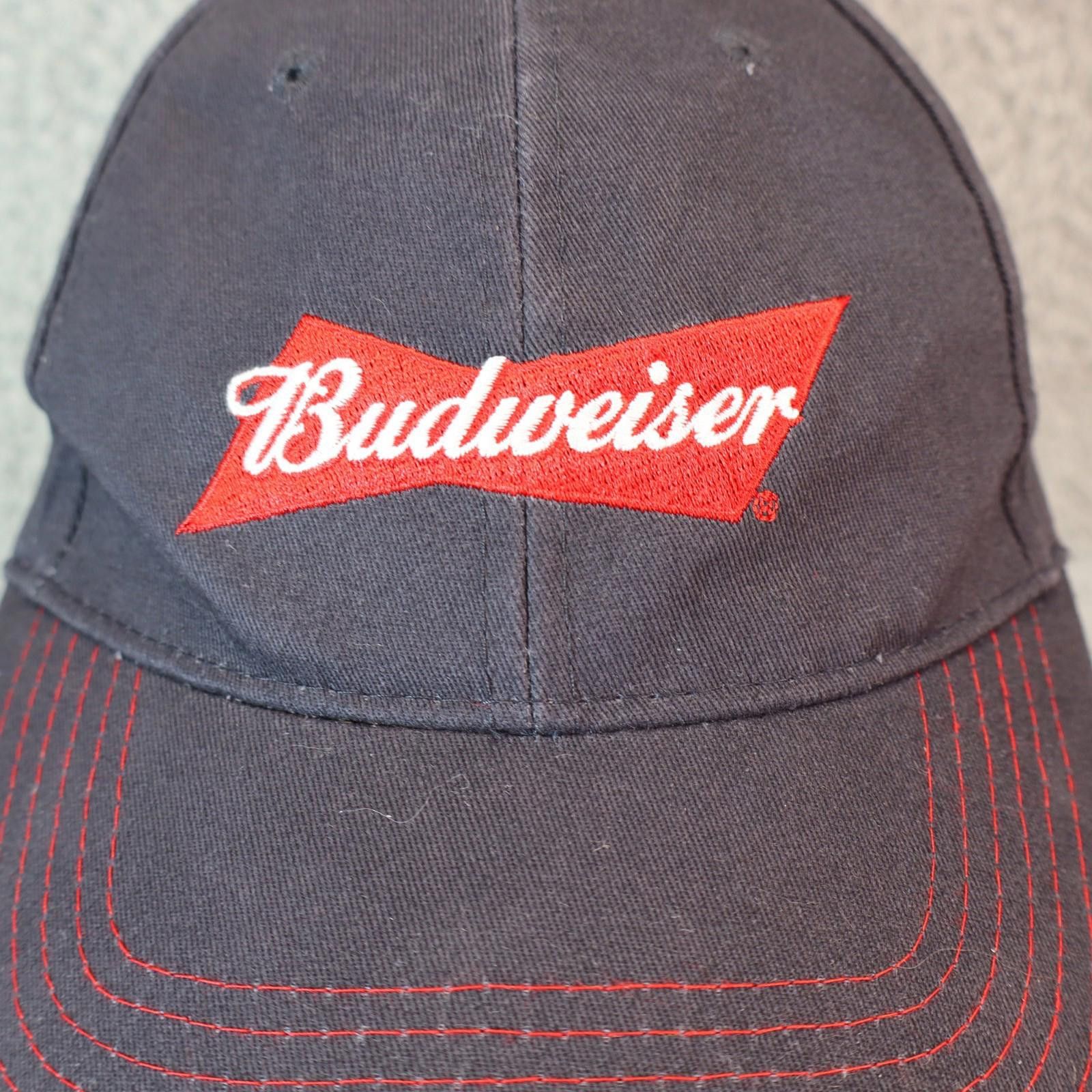 Budweiser Budweiser Beer Bowtie Baseball Hat Cap Embroidered Size ONE SIZE - 1 Thumbnail