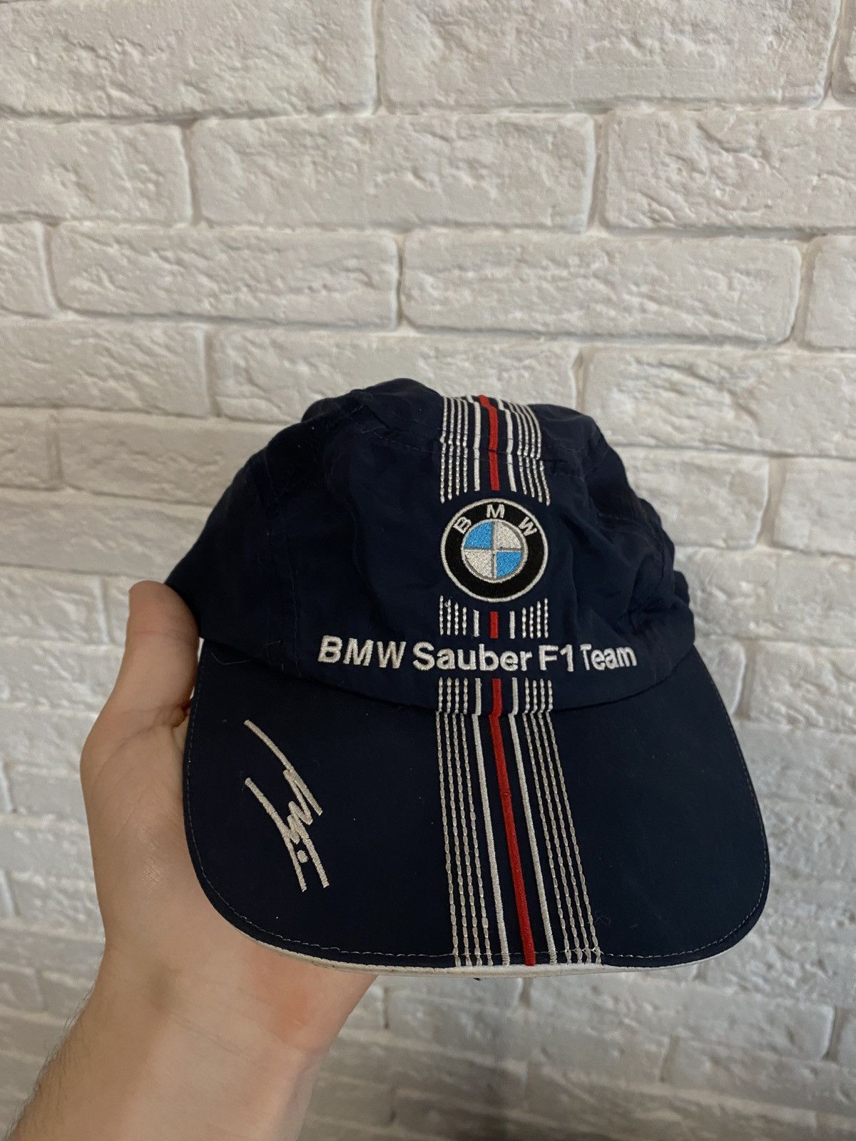 BMW × Formula 1 × Vintage Vintage BMW Sauber F1 Team Cap 5 panel Size ONE SIZE - 1 Thumbnail