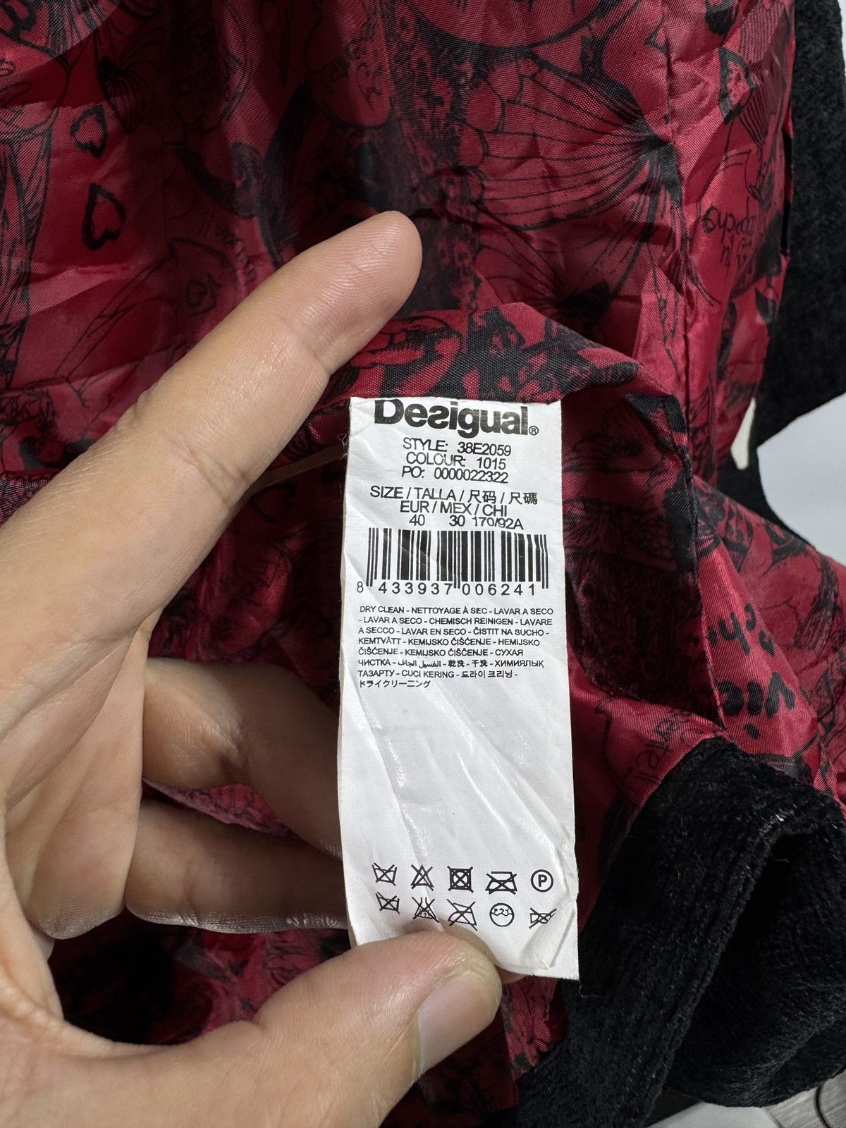 Desigual 🔥 Desigual Art Of Spanish Designer Long Coat Size S / US 4 / IT 40 - 9 Thumbnail